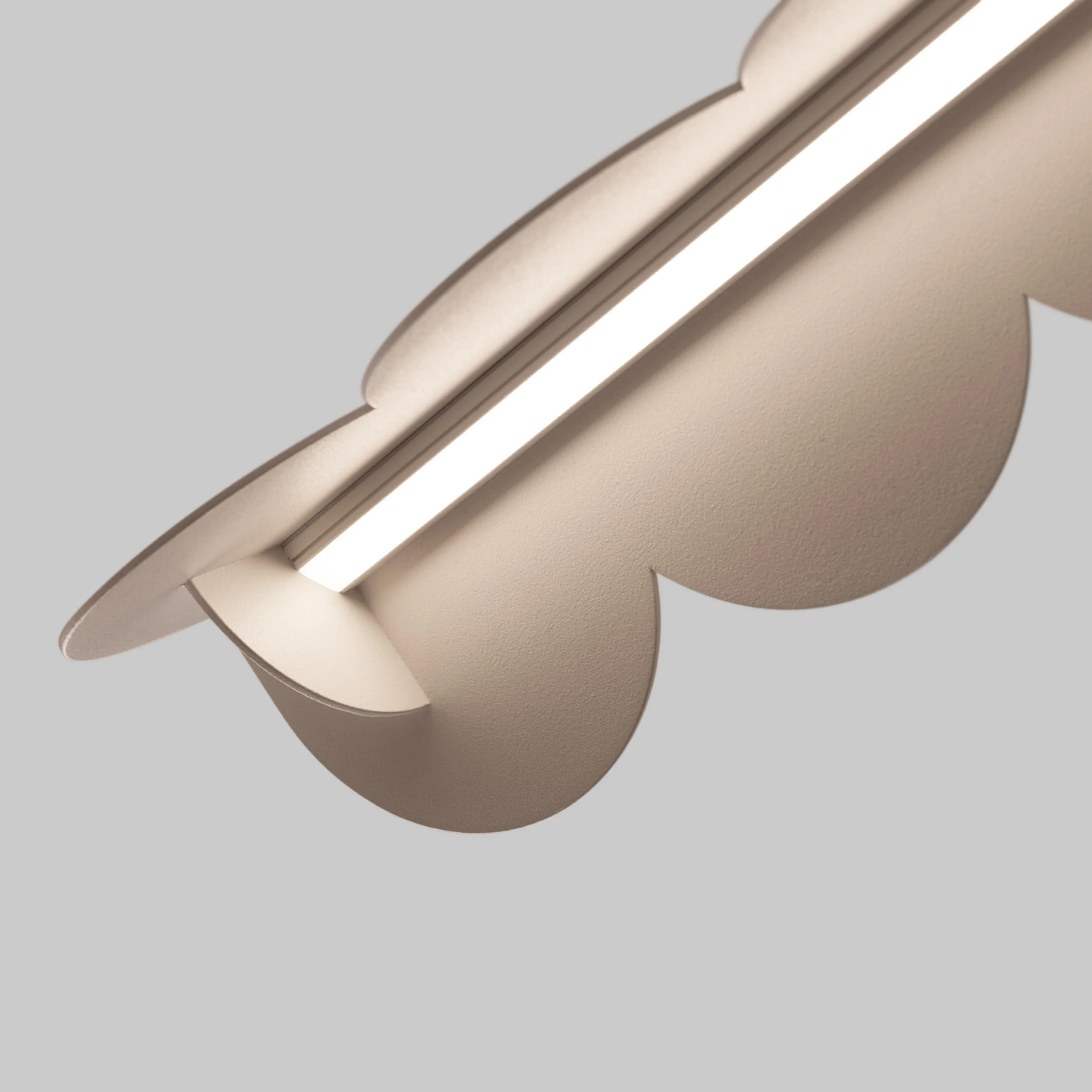 Lampa wisząca Biscuit taupe LED barwa neutralna - Image 8