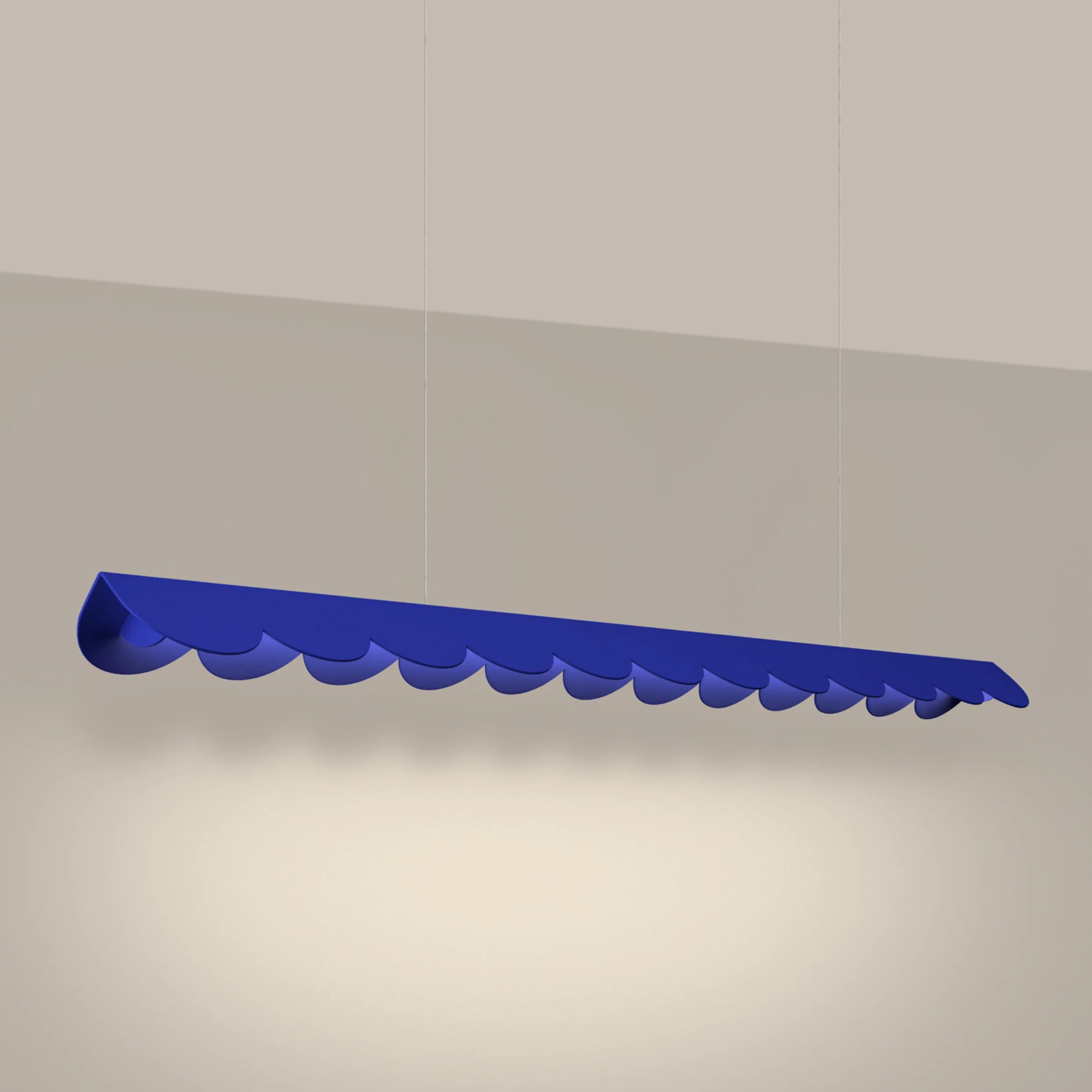 Lampa wisząca Biscuit ultramaryna LED barwa ciepła - Image 6