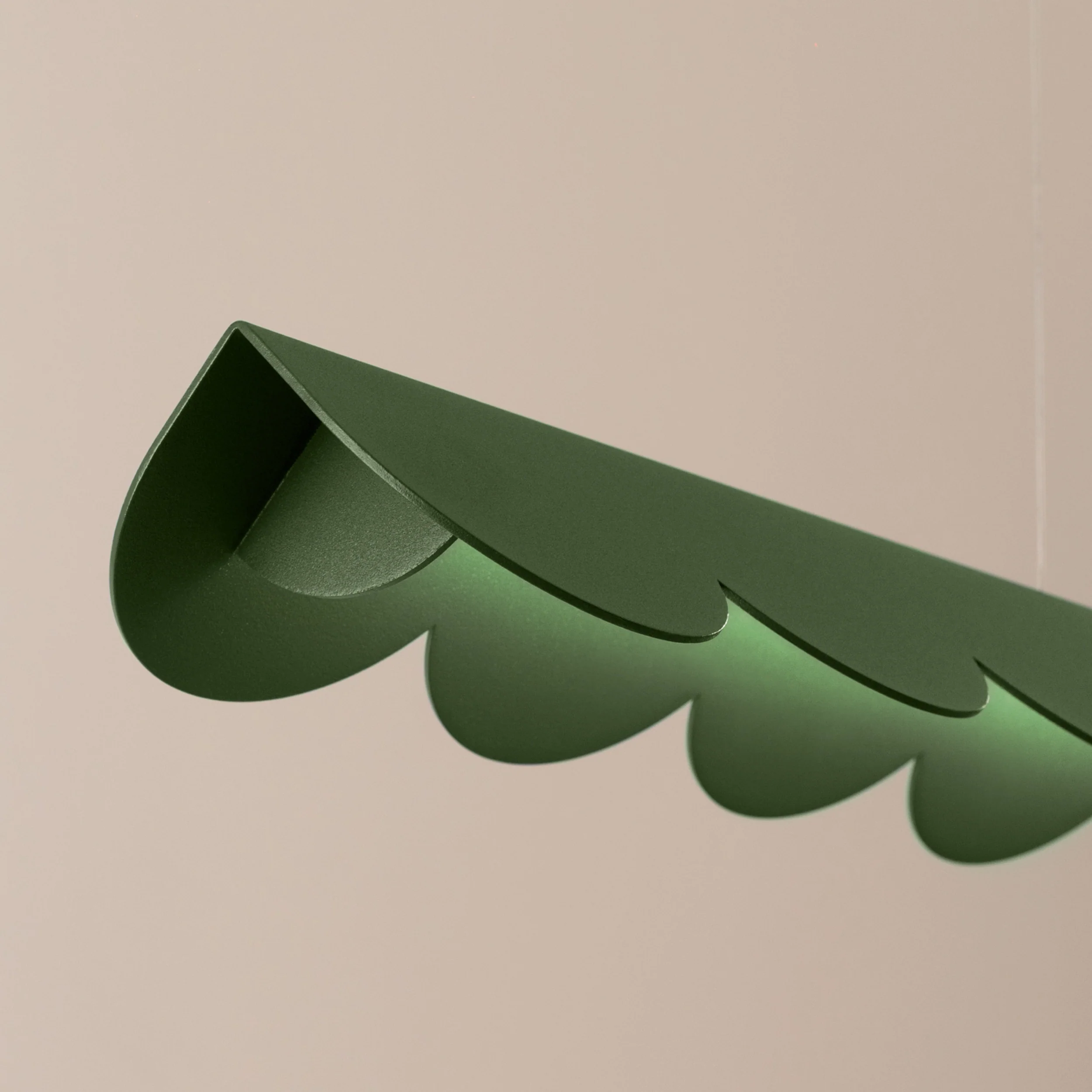 Lampa wisząca Biscuit zielona oliwka LED barwa ciepła - Image 4