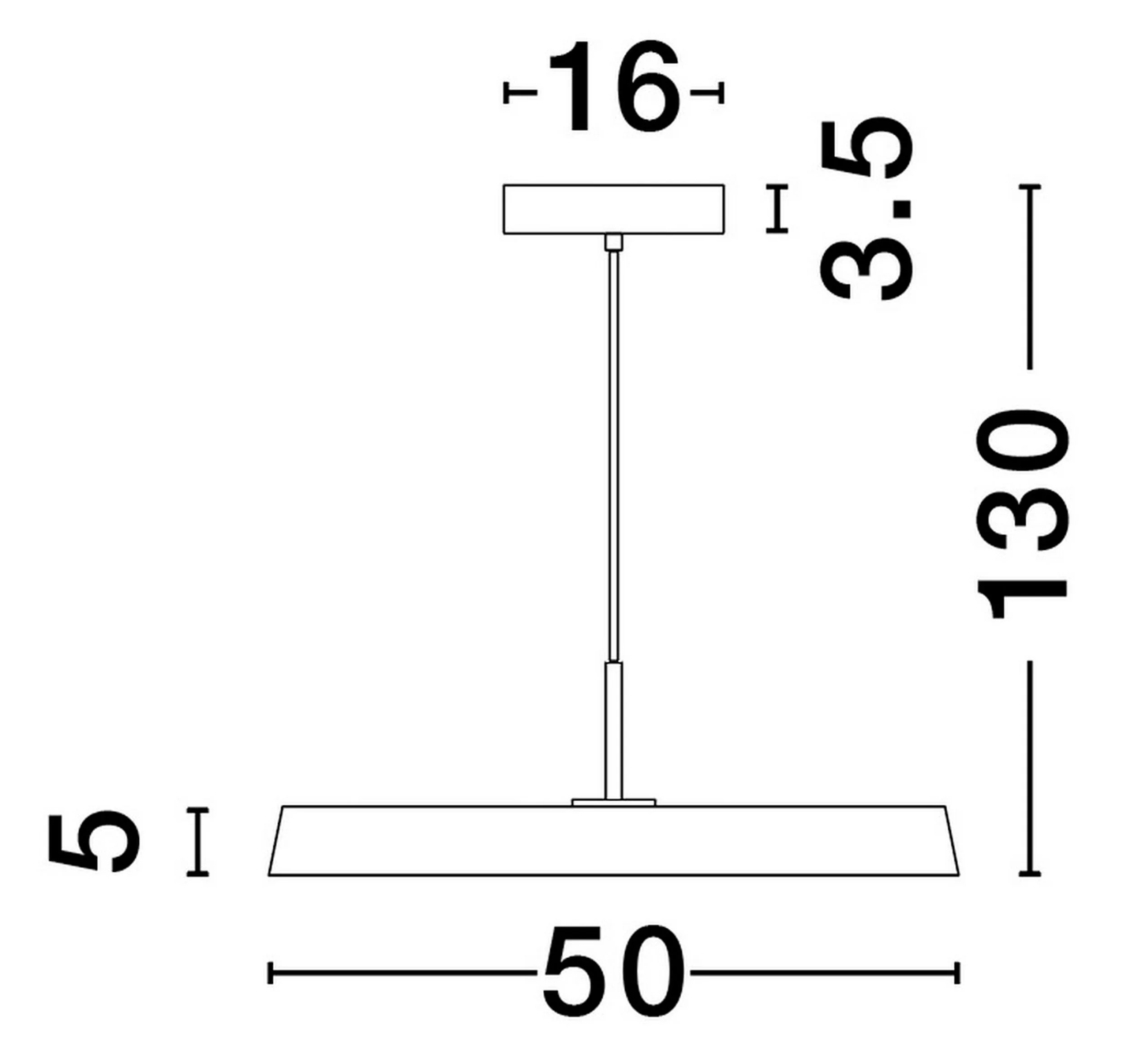 Lampa wisząca Bleggy LED złota - Image 6