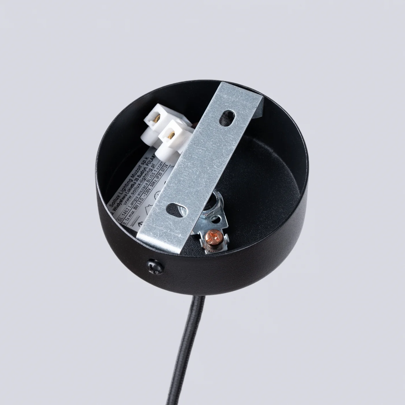 Lampa wisząca Bliss 1 czarna - Image 8