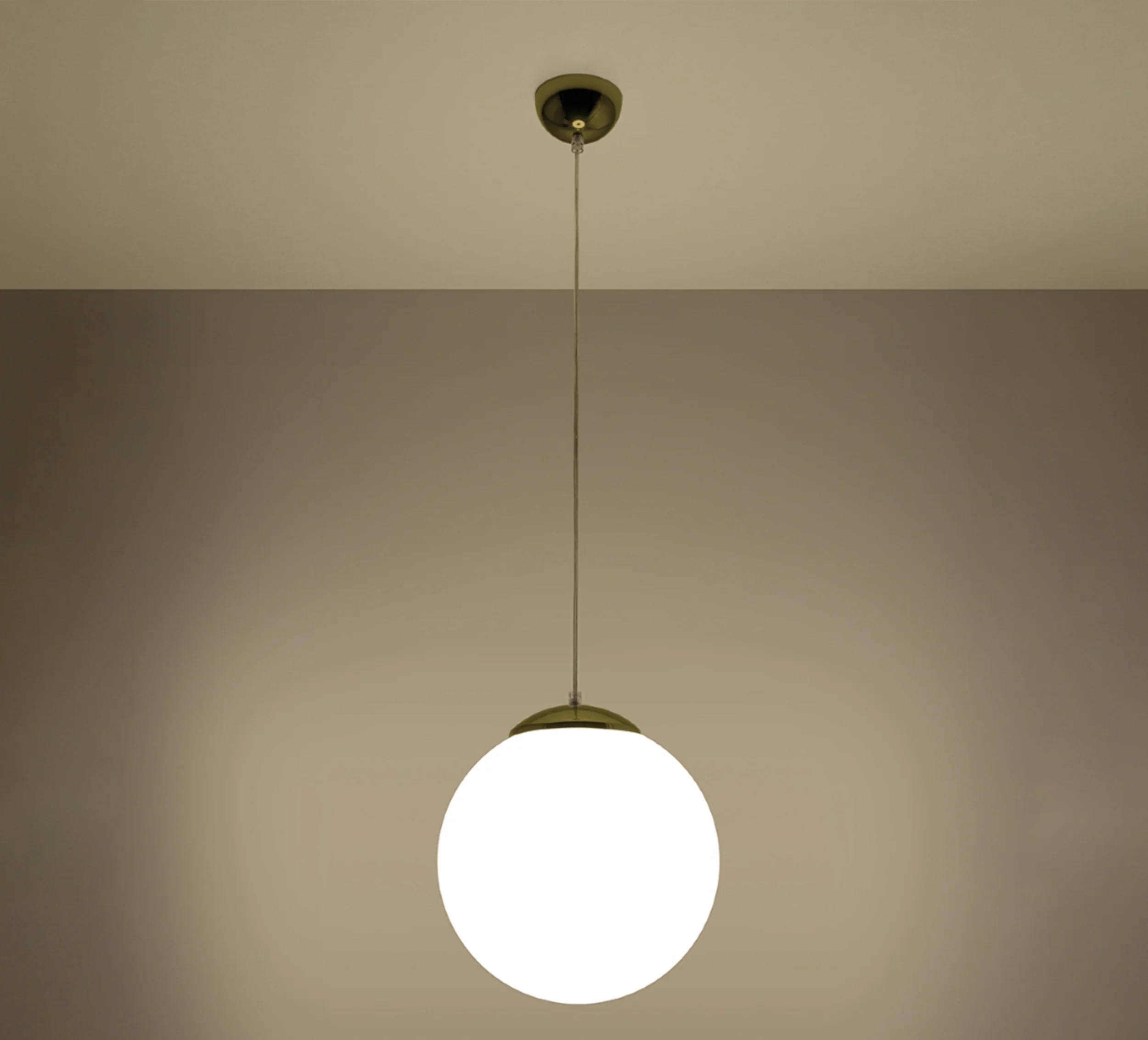 Lampa wisząca Blowly średnica 30 cm złota - Image 3