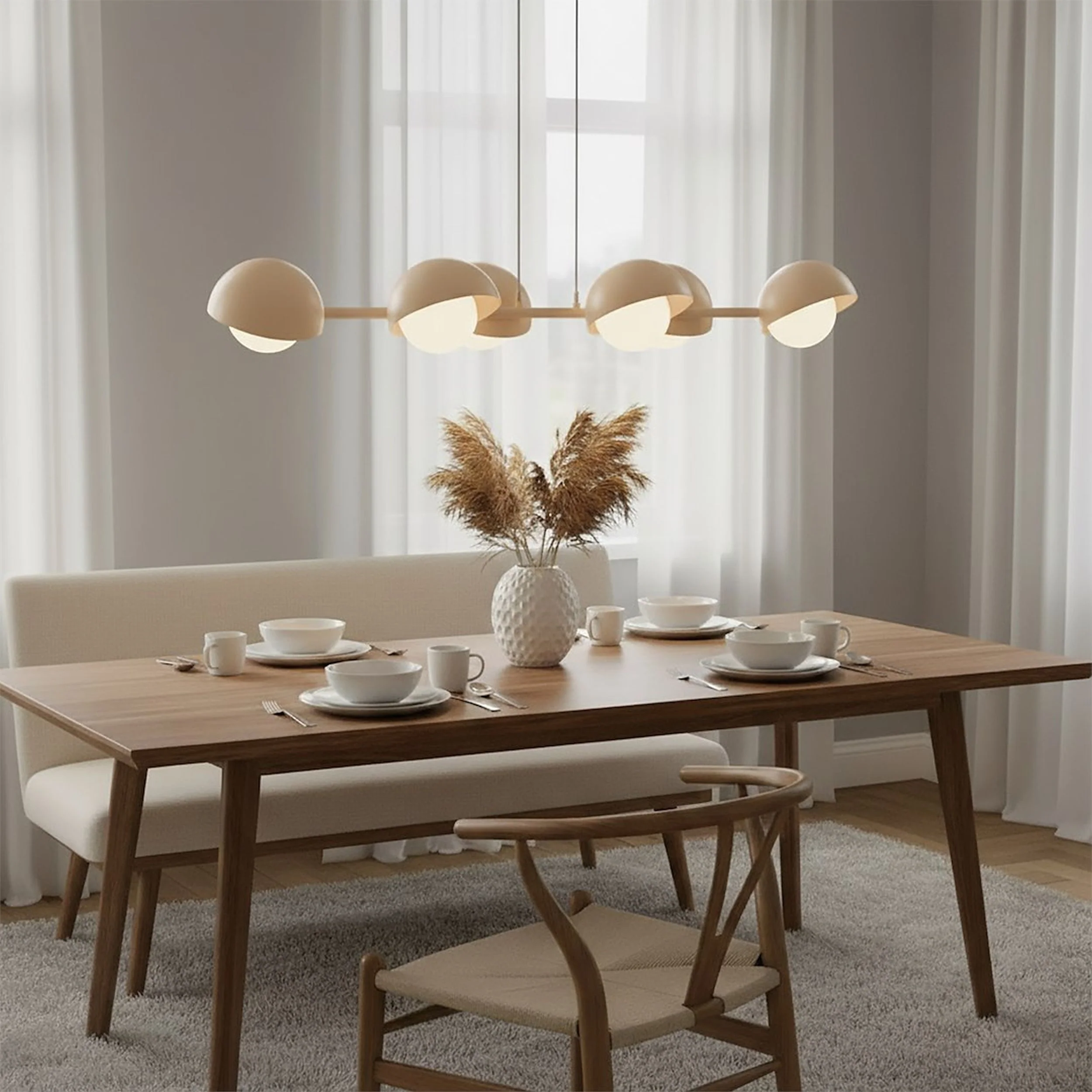 Lampa wisząca Boom x6 mokka - Image 2