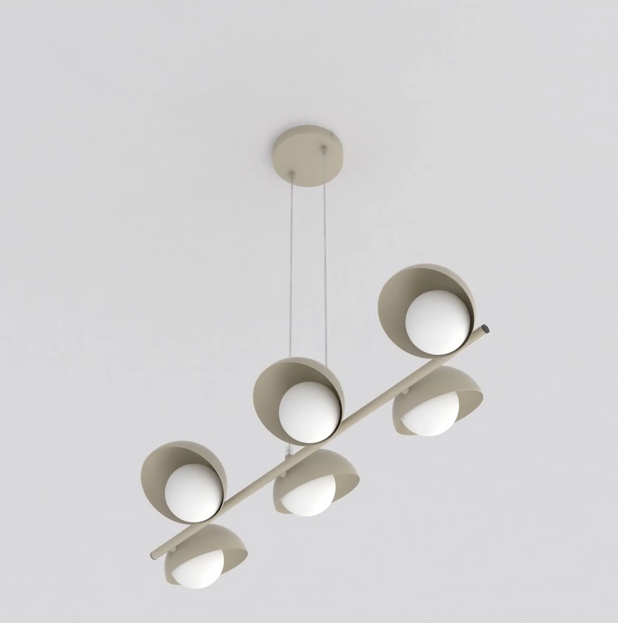 Lampa wisząca Boom x6 mokka - Image 3