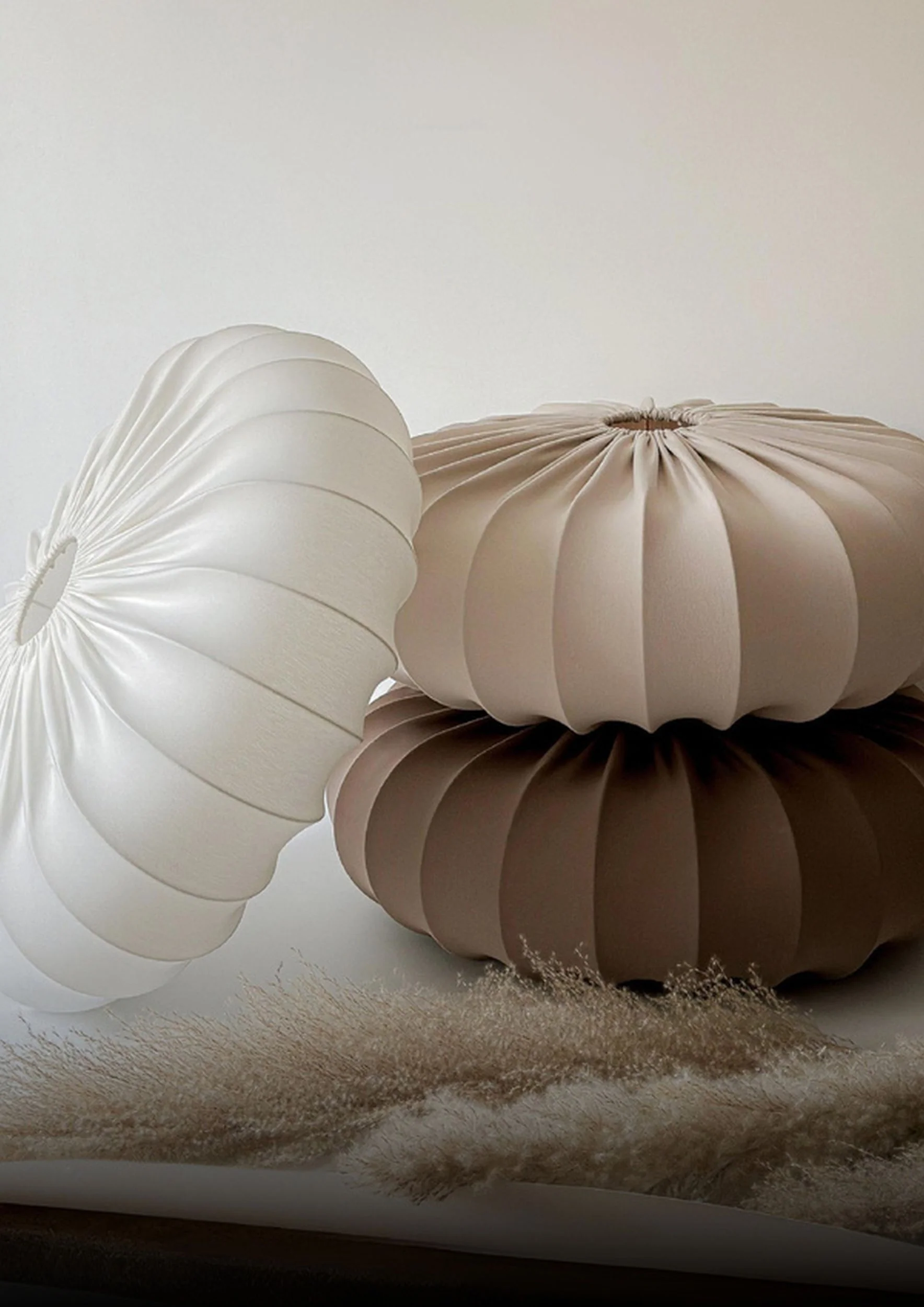 Lampa wisząca Cafee średnica 52 cm frappe z czarną podstawą - Image 4