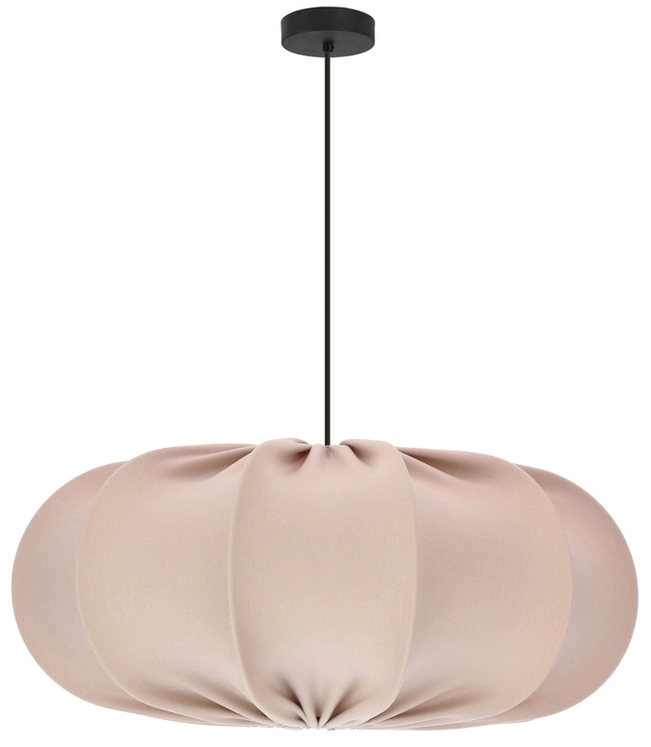 Lampa wisząca Cafee średnica 52 cm frappe z czarną podstawą - Image 8