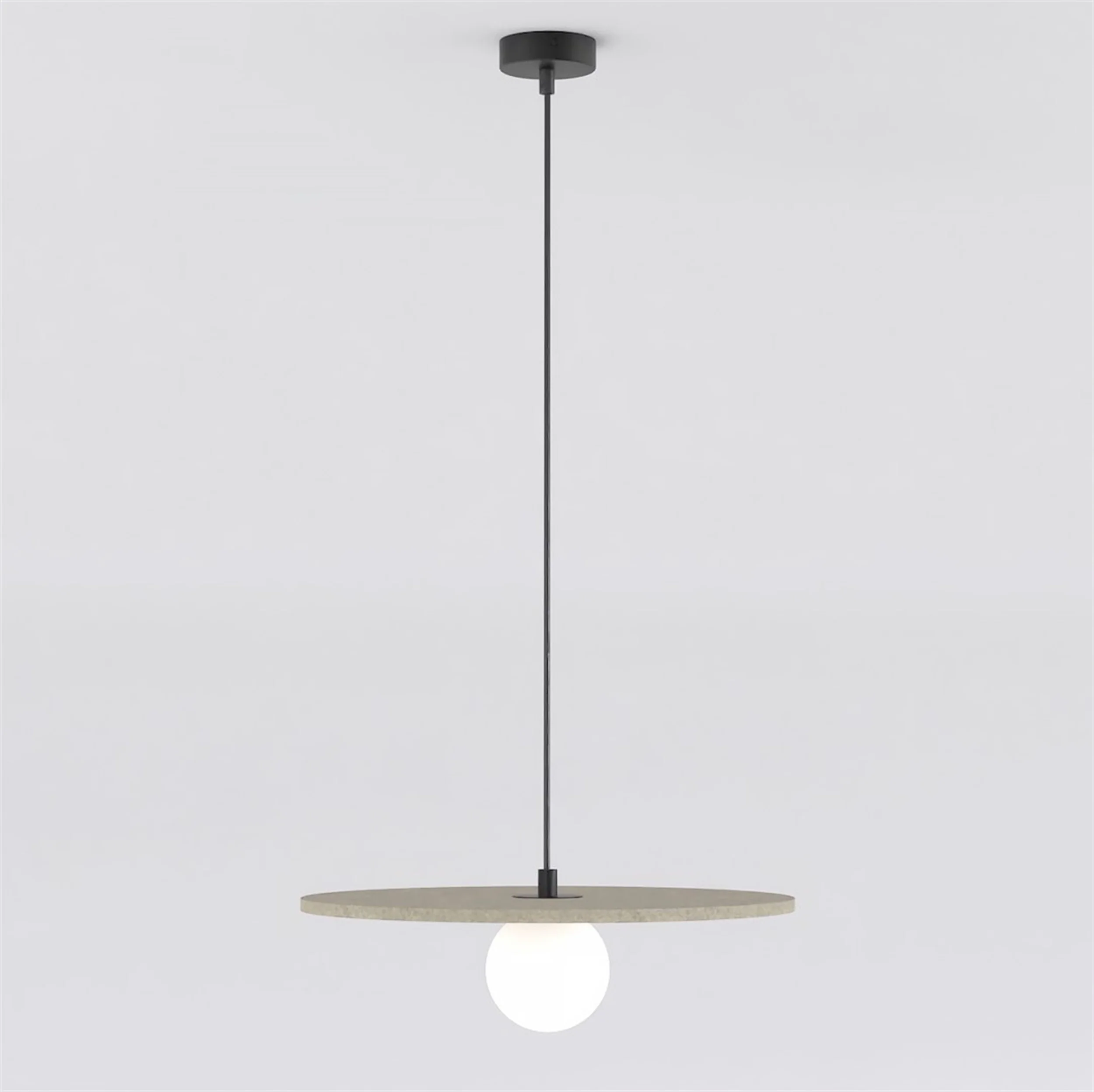 Lampa wisząca Calma beżowa - Image 5