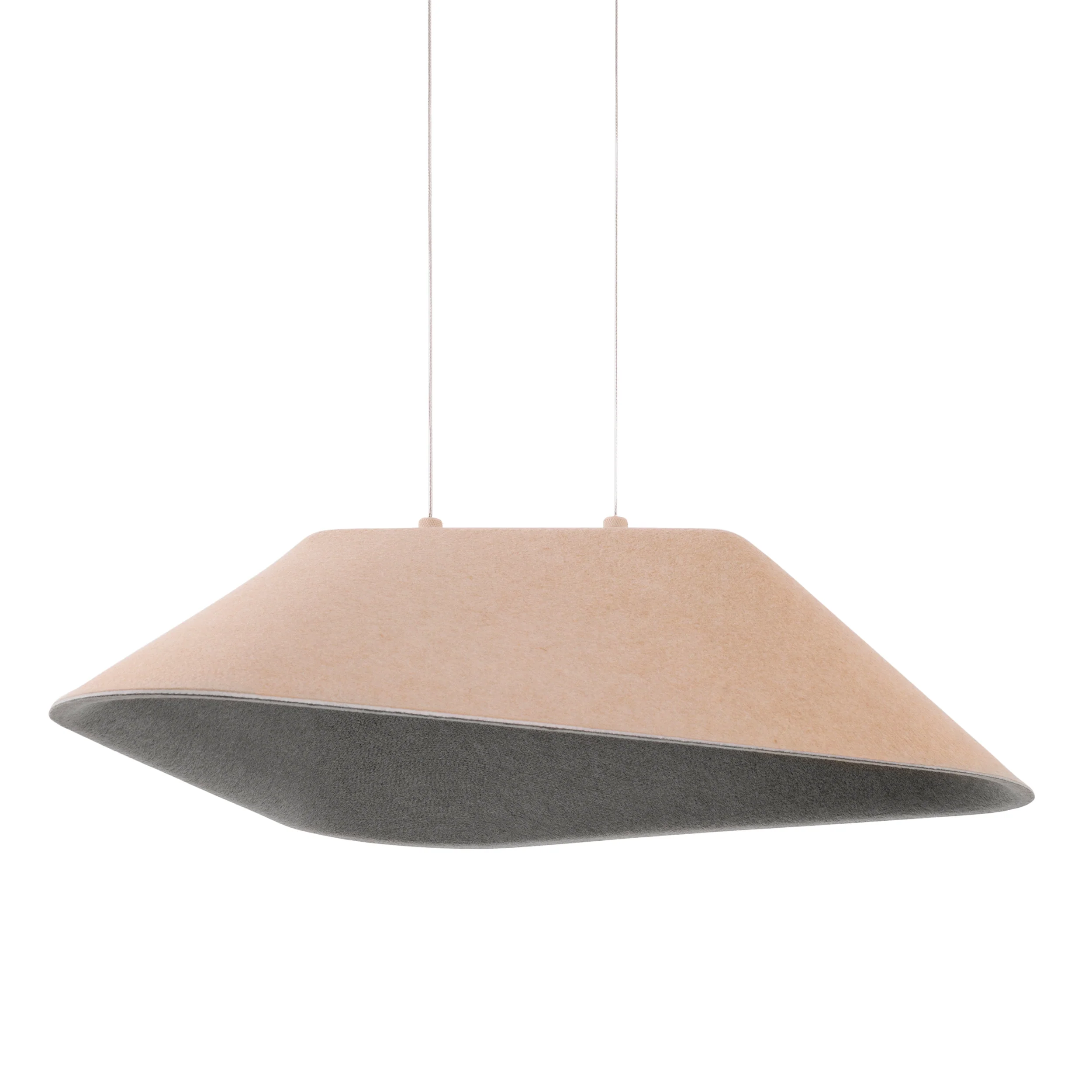 Lampa wisząca Carbon kremowa - Image 2