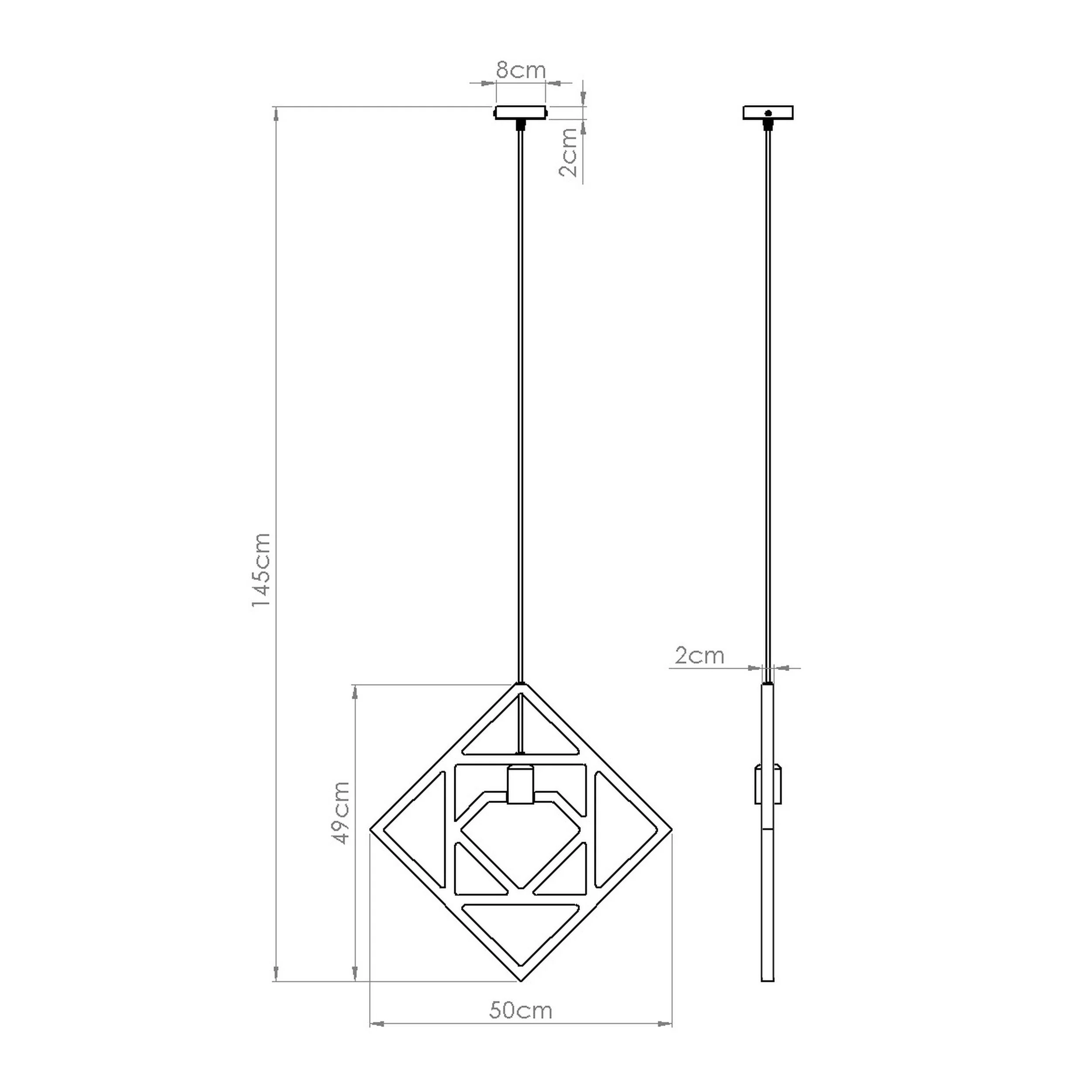 Lampa wisząca Caro drewno bukowe - Image 14