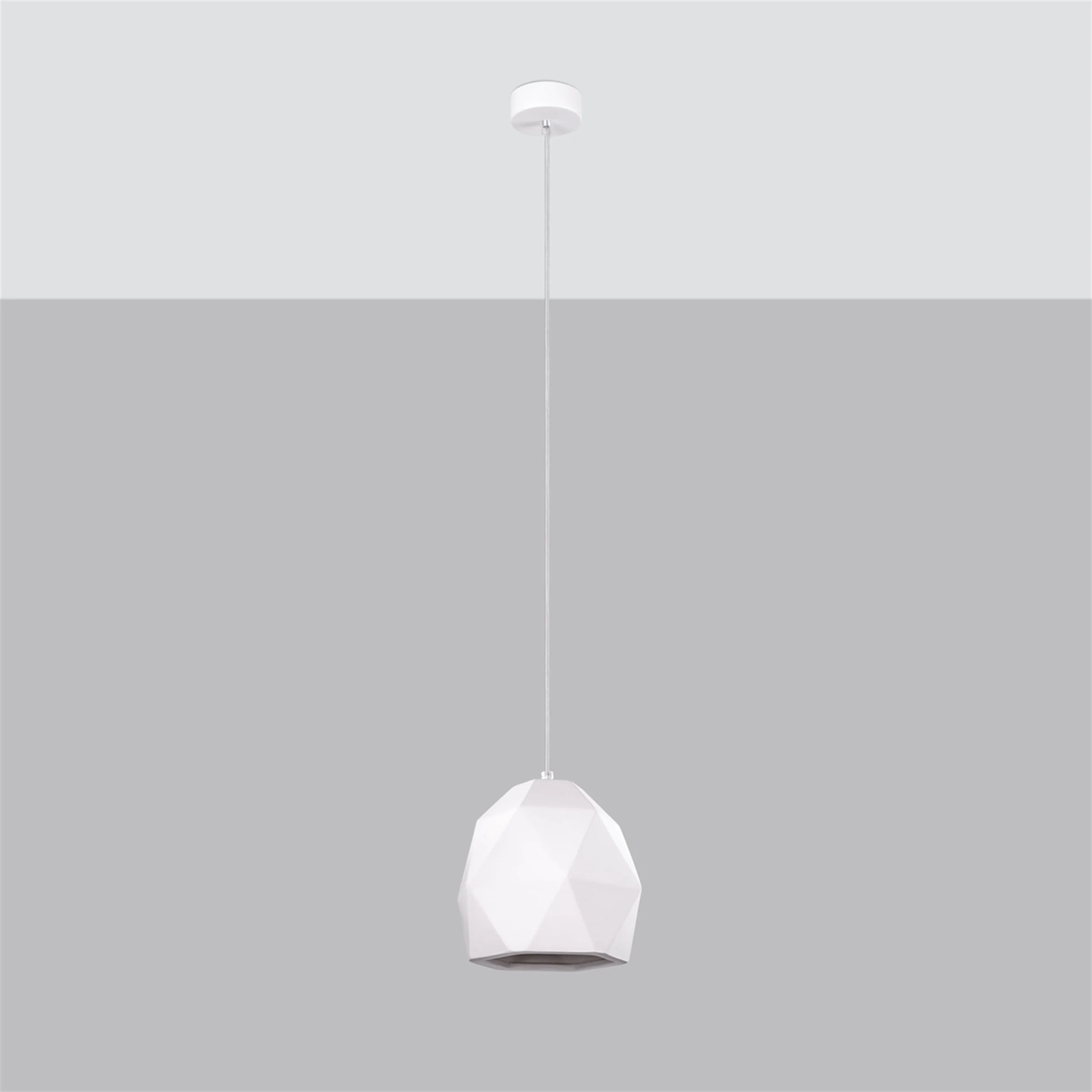 Lampa wisząca ceramiczna Mint biała - Image 2