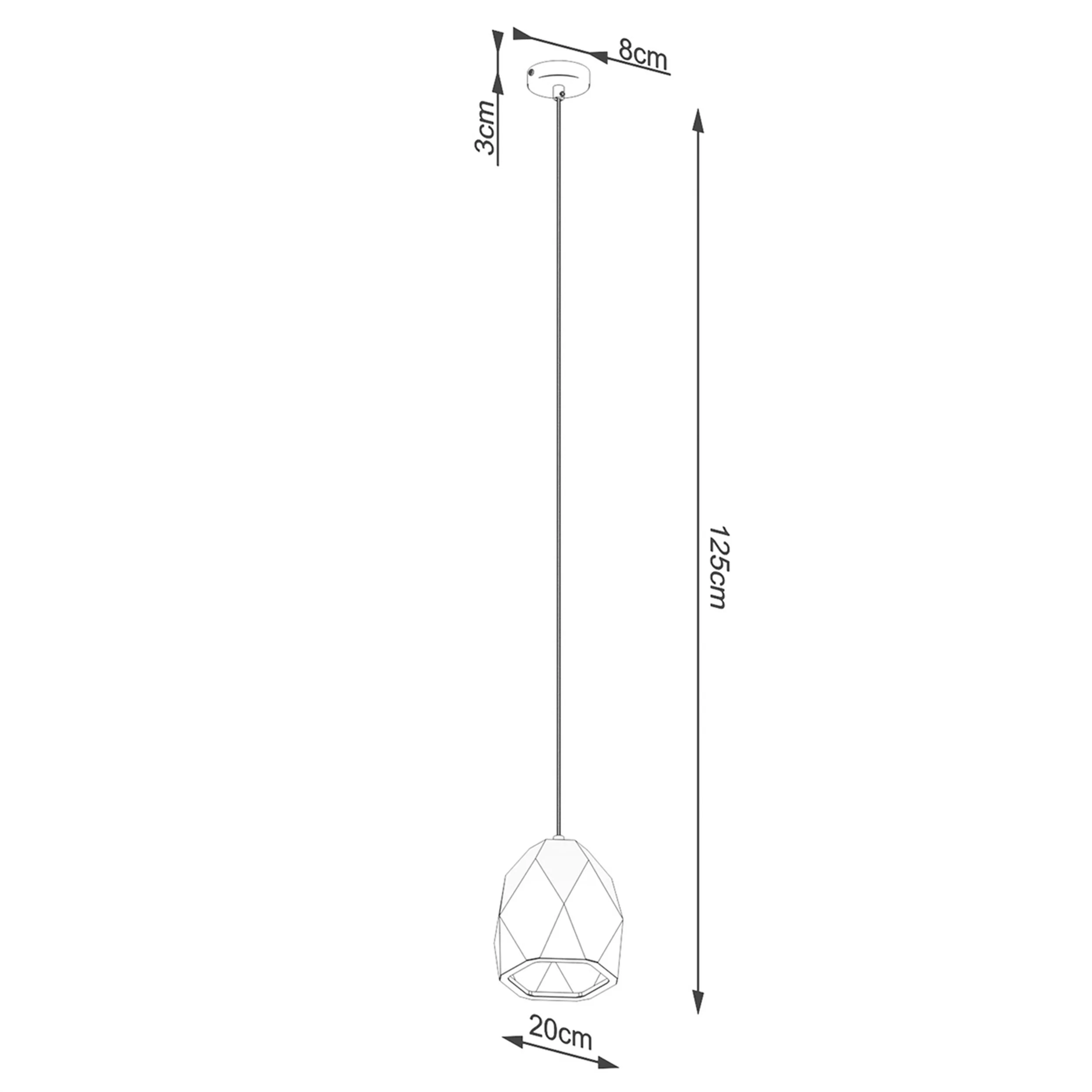 Lampa wisząca ceramiczna Mint biała - Image 8