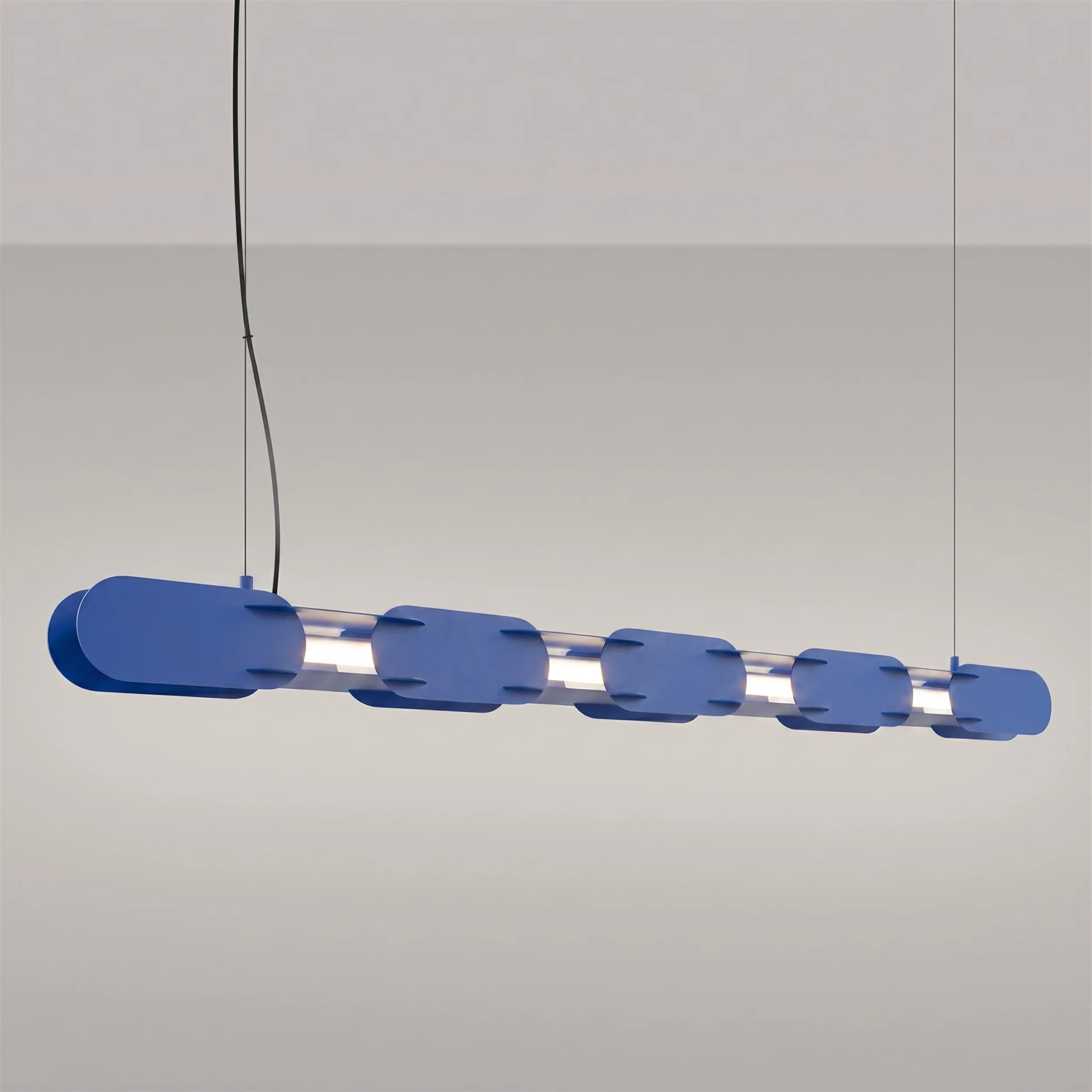 Lampa wisząca Chain 158 cm LED ultramaryna - Image 3