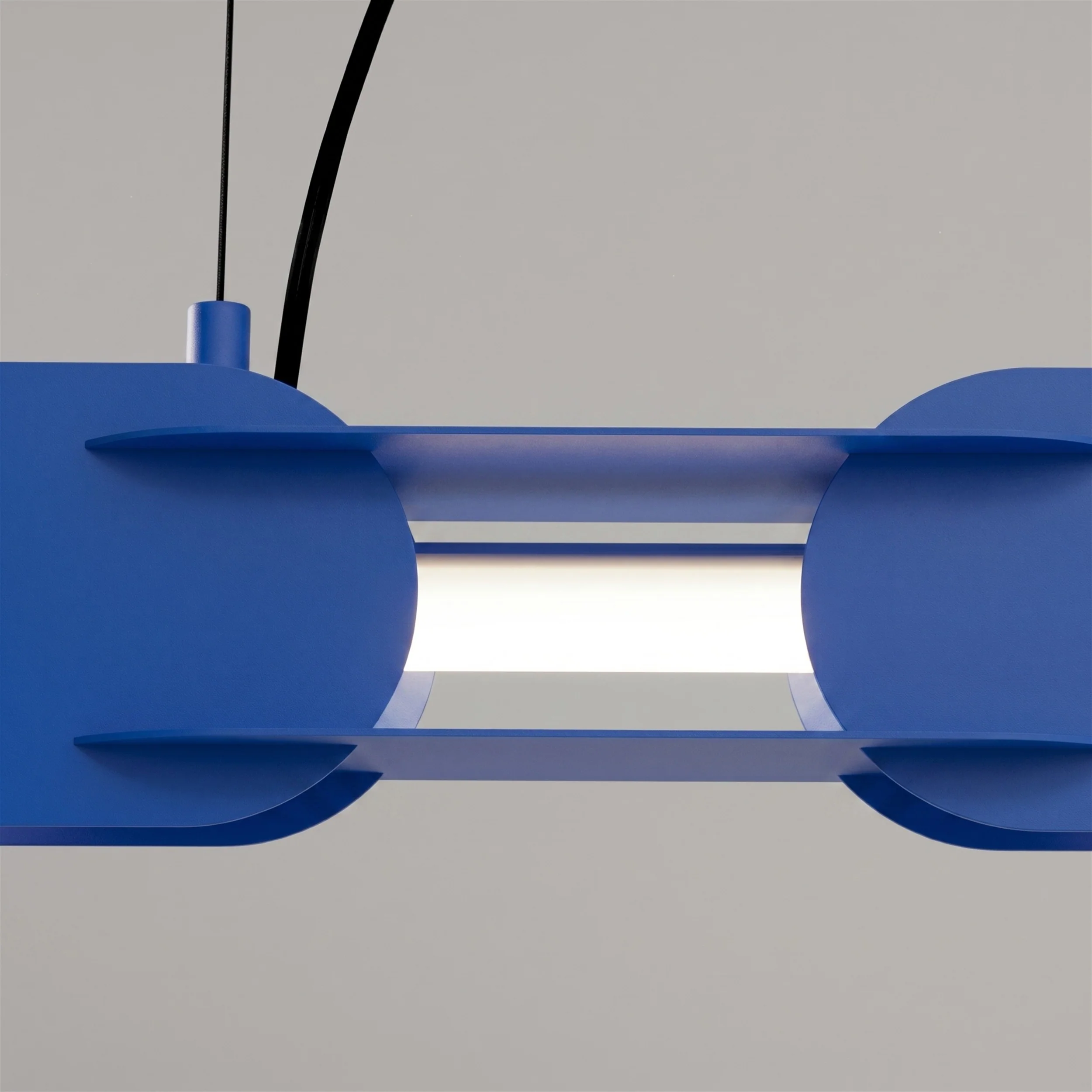 Lampa wisząca Chain 158 cm LED ultramaryna - Image 4