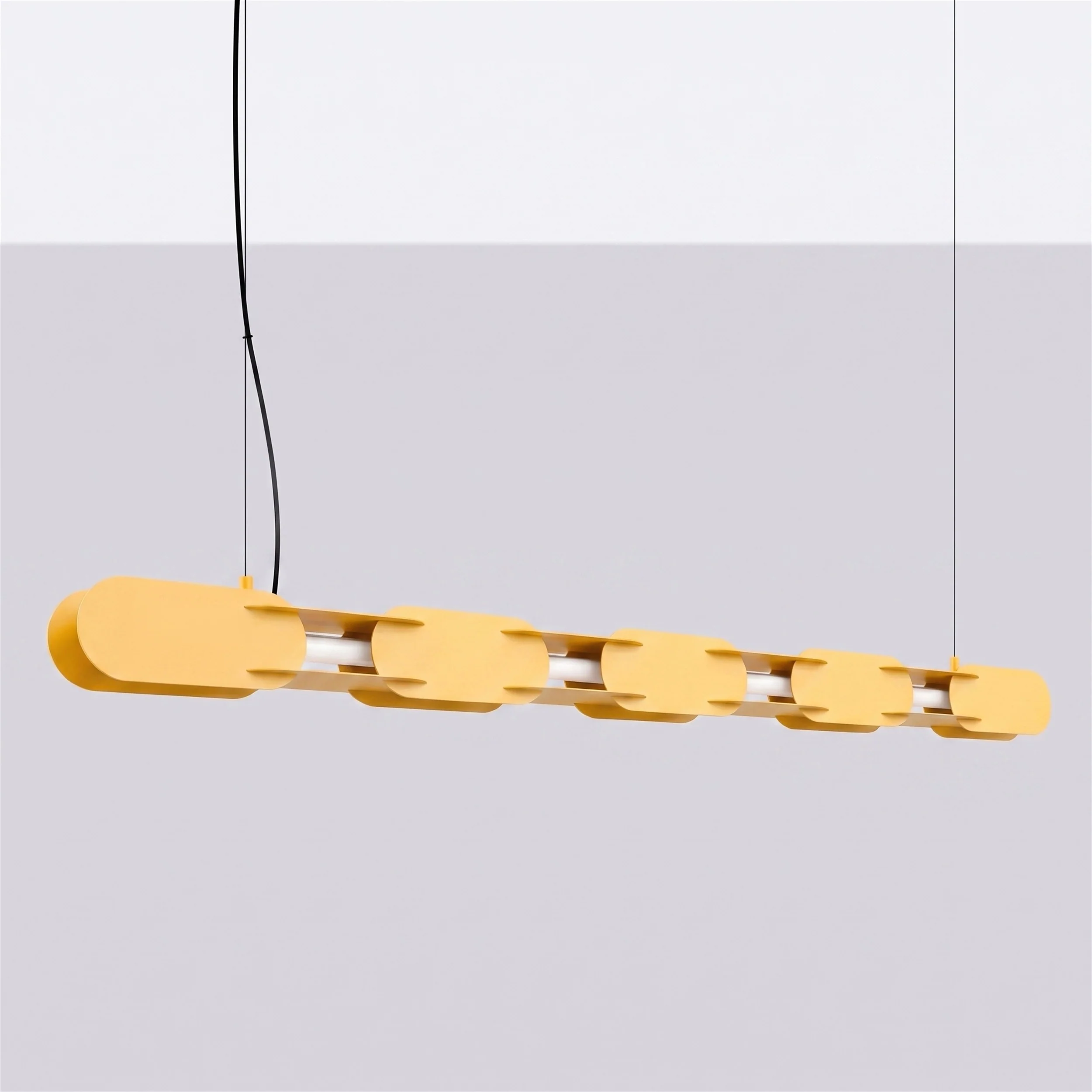 Lampa wisząca Chain 158 cm LED żółta - Image 2
