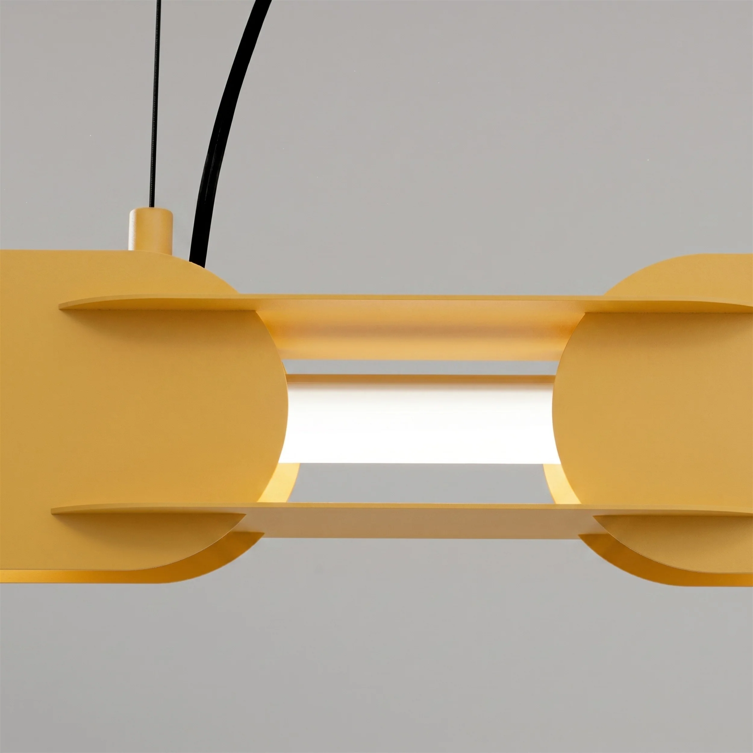 Lampa wisząca Chain 158 cm LED żółta - Image 4