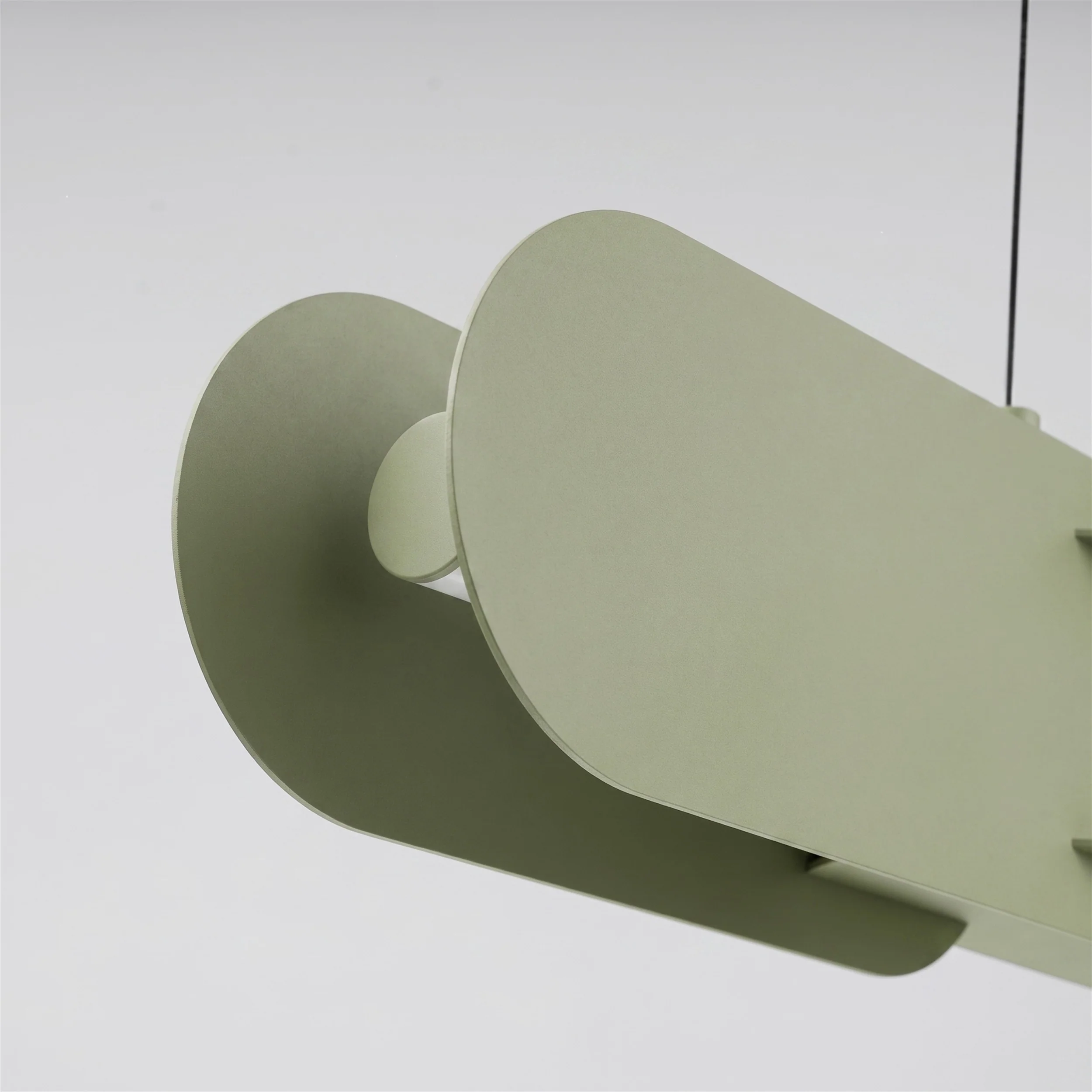 Lampa wisząca Chain 91 cm LED zielona oliwka - Image 4