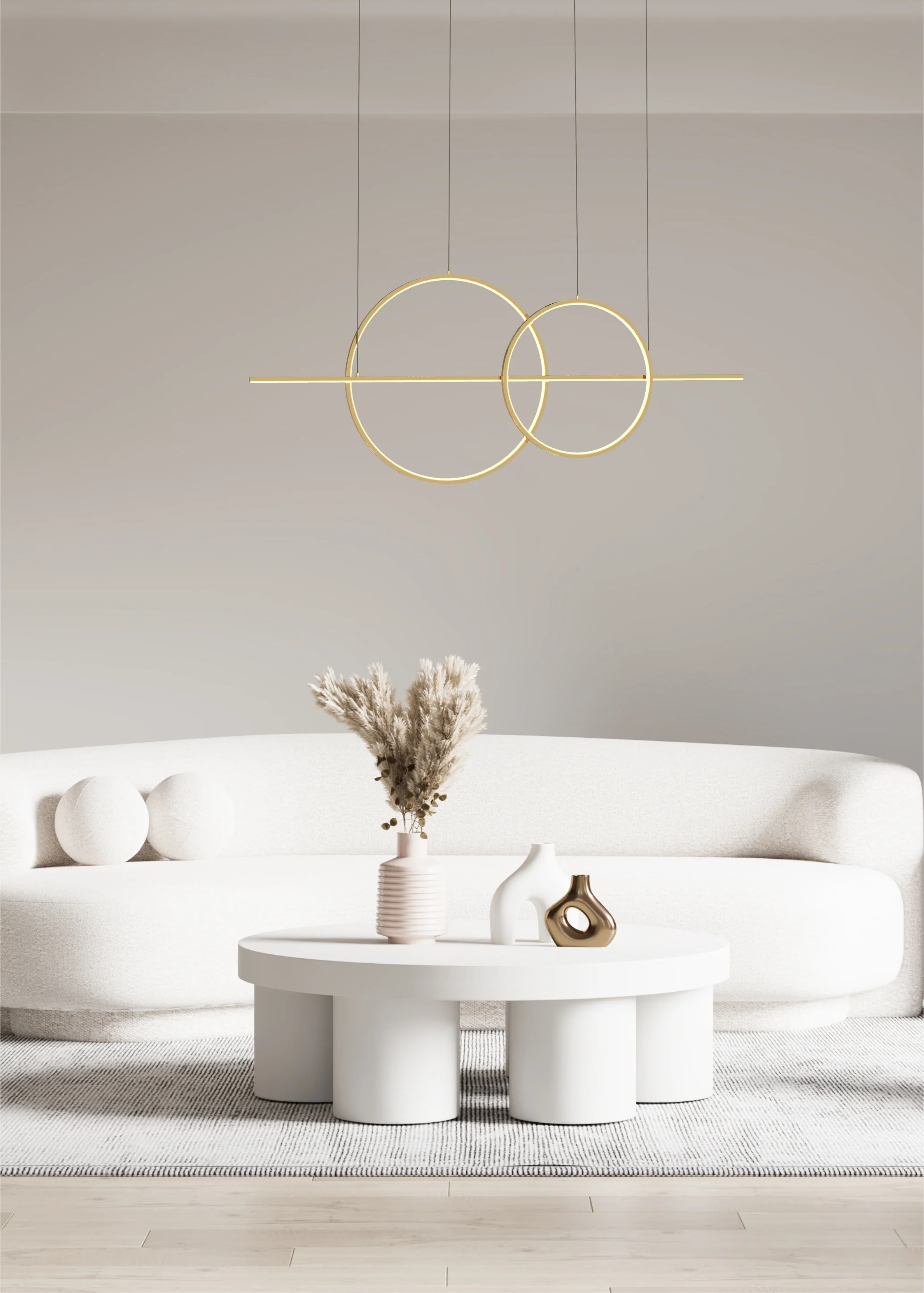 Lampa wisząca Cholet złota - Image 4