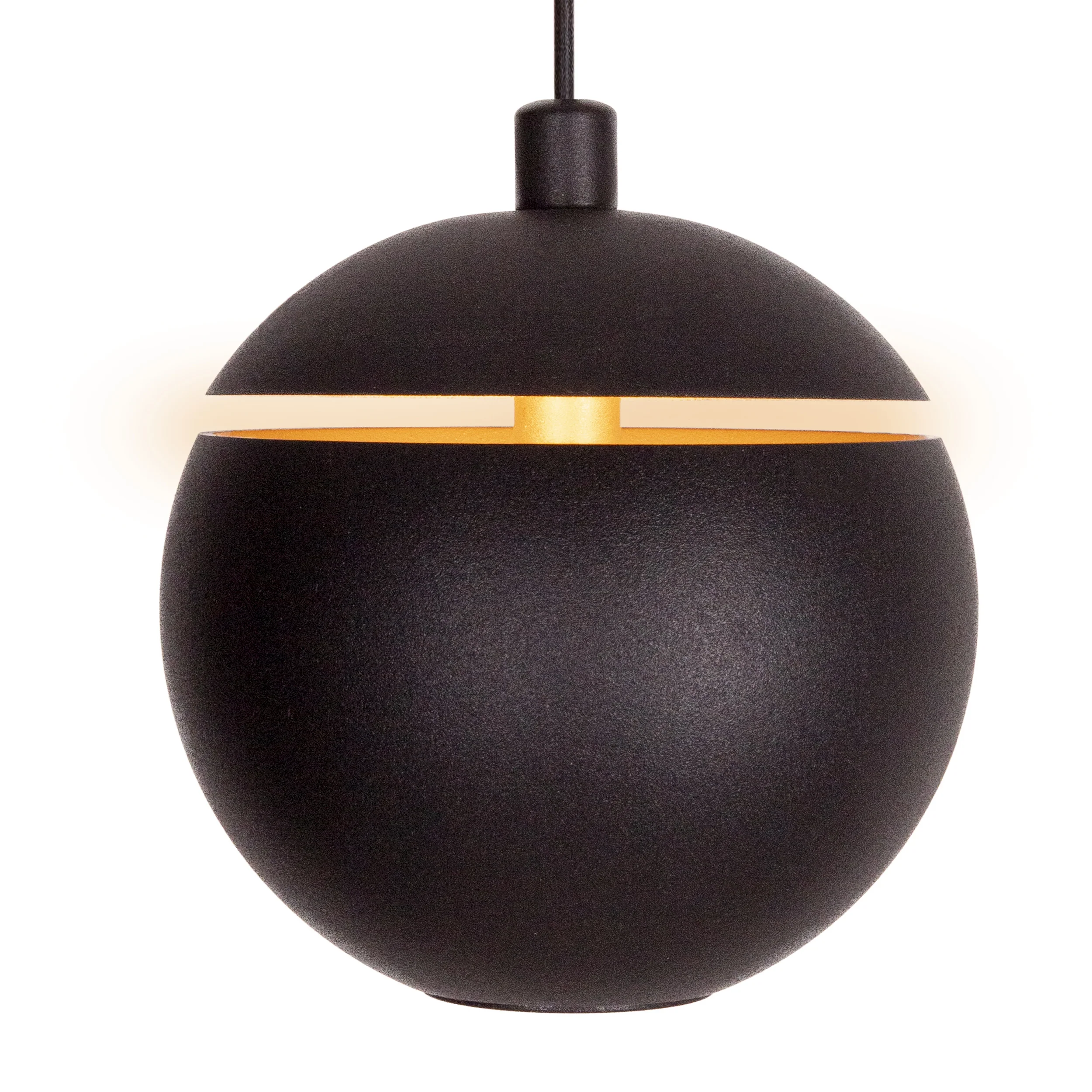 Lampa wisząca Cometshine czarno-złota - Image 2