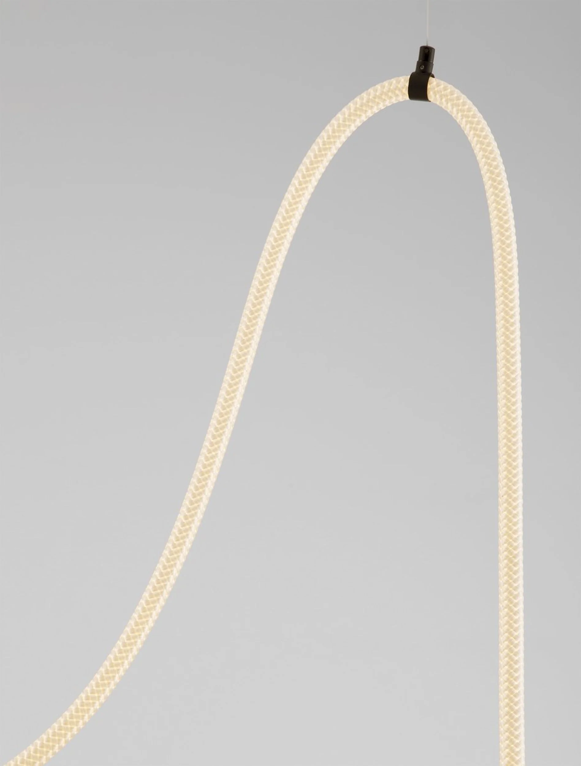 Lampa wisząca Cordity LED czarno-biała - Image 5