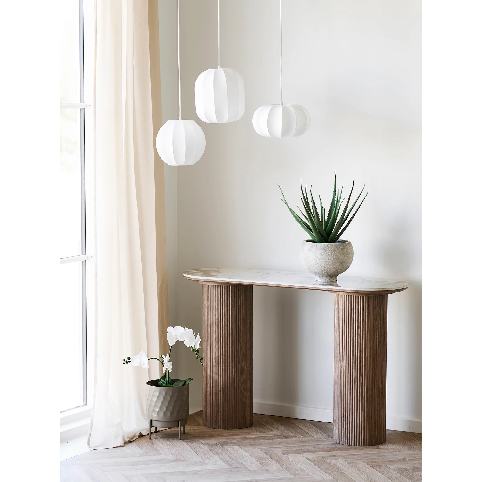 Lampa wisząca Coventry 25 cm biała - Image 3