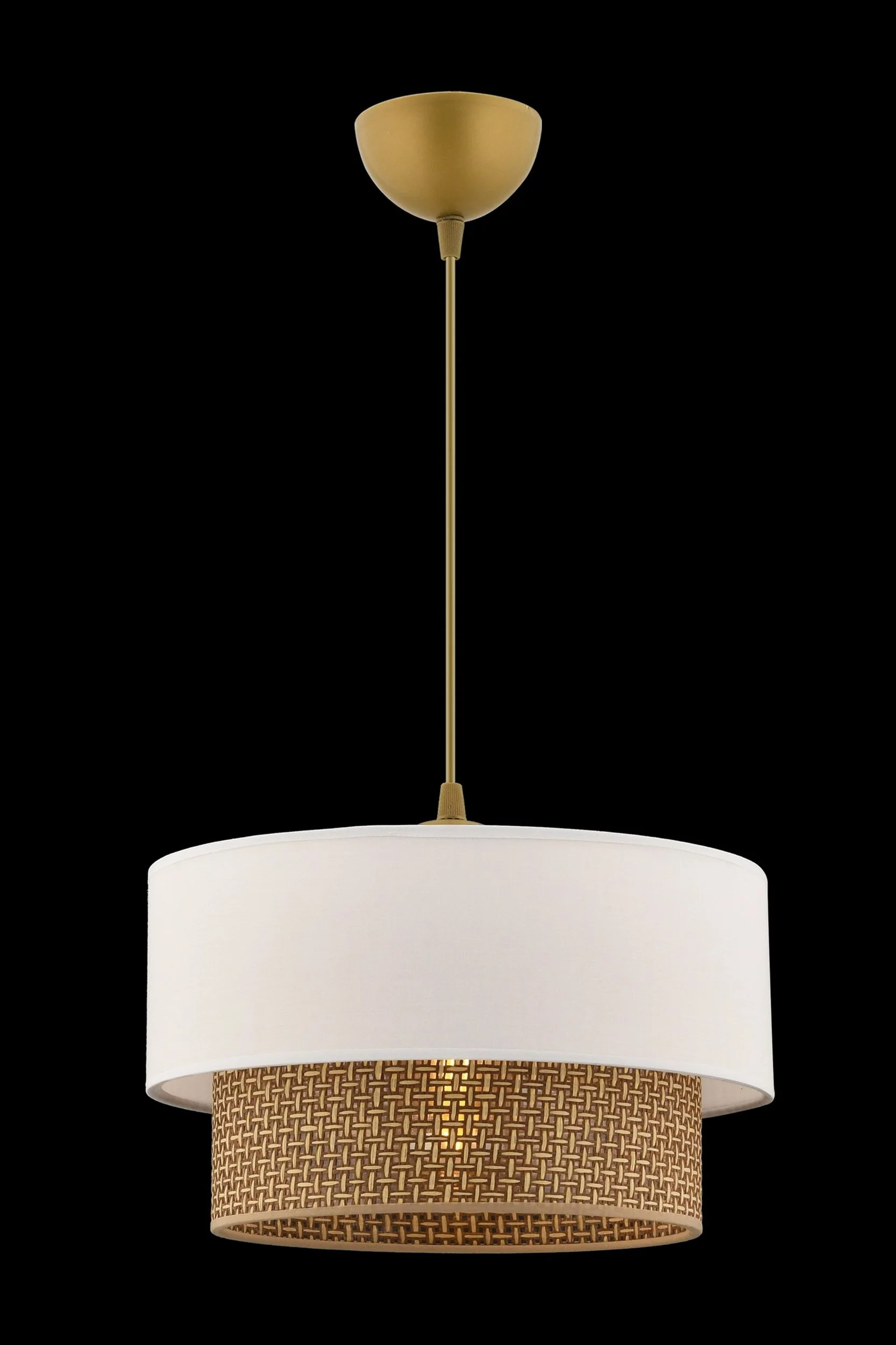Lampa wisząca Echo biało-beżowa - Image 3