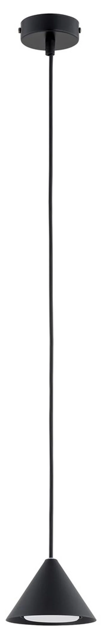 Lampa wisząca Elit czarna x1