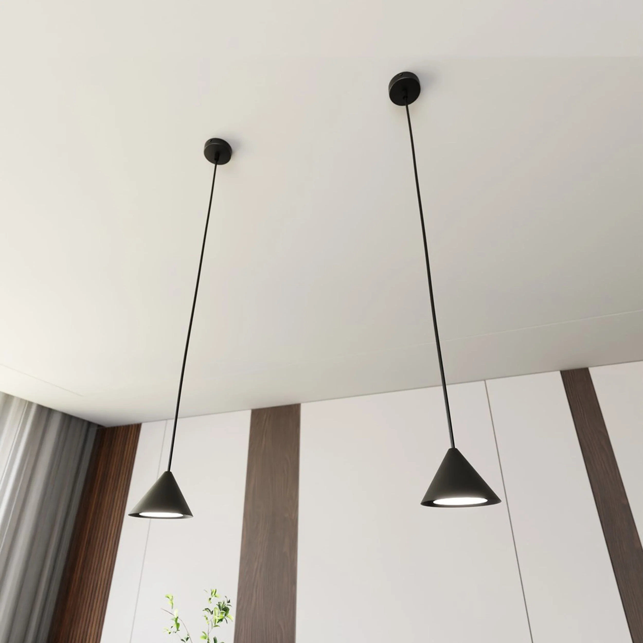 Lampa wisząca Elit czarna x1 - Image 3