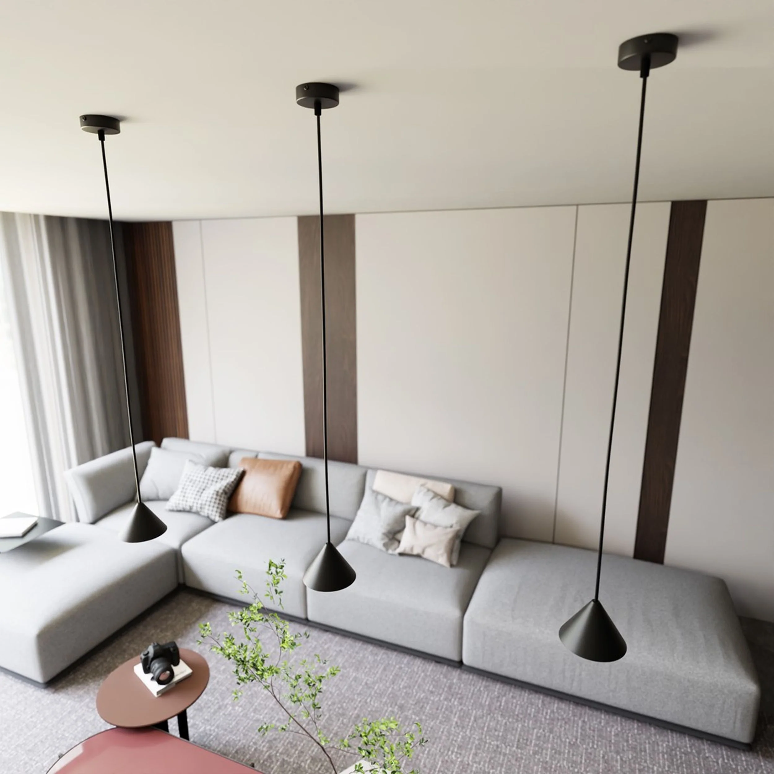 Lampa wisząca Elit czarna x1 - Image 4