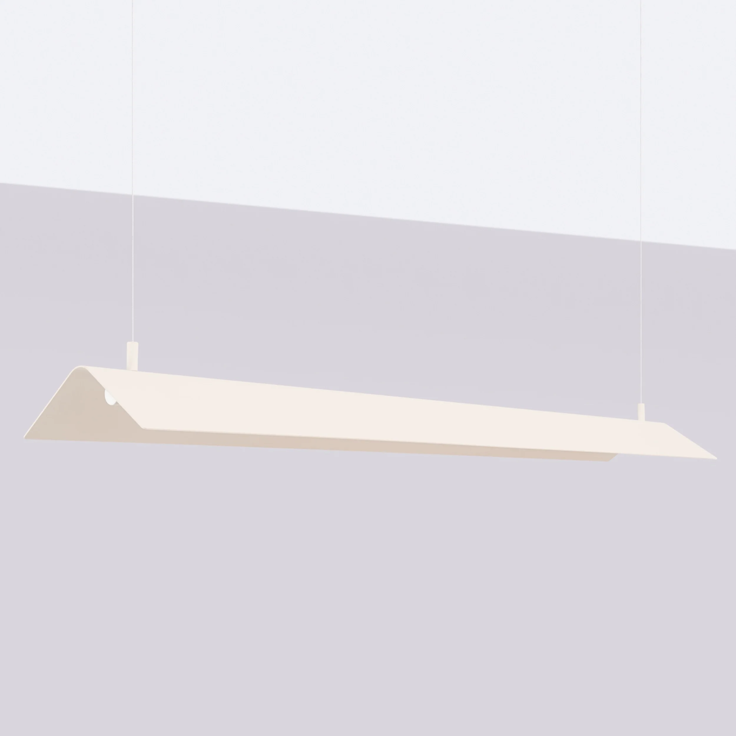 Lampa wisząca Elva beżowa LED barwa ciepła - Image 5