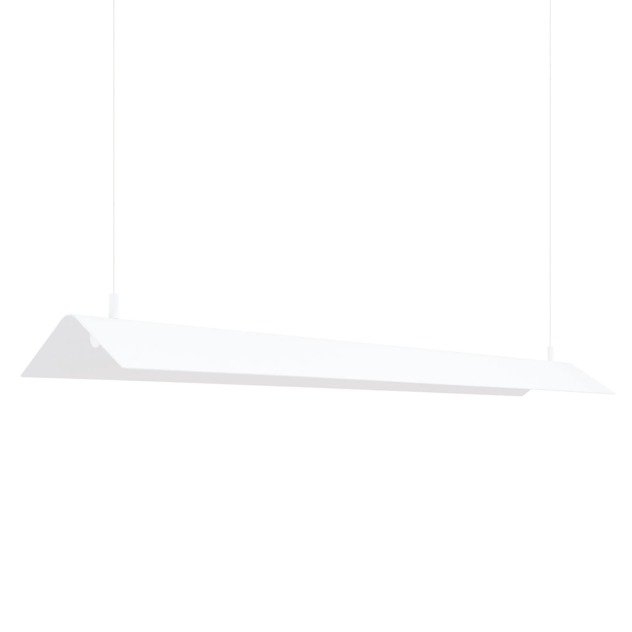 Lampa wisząca Elva biała LED barwa ciepła