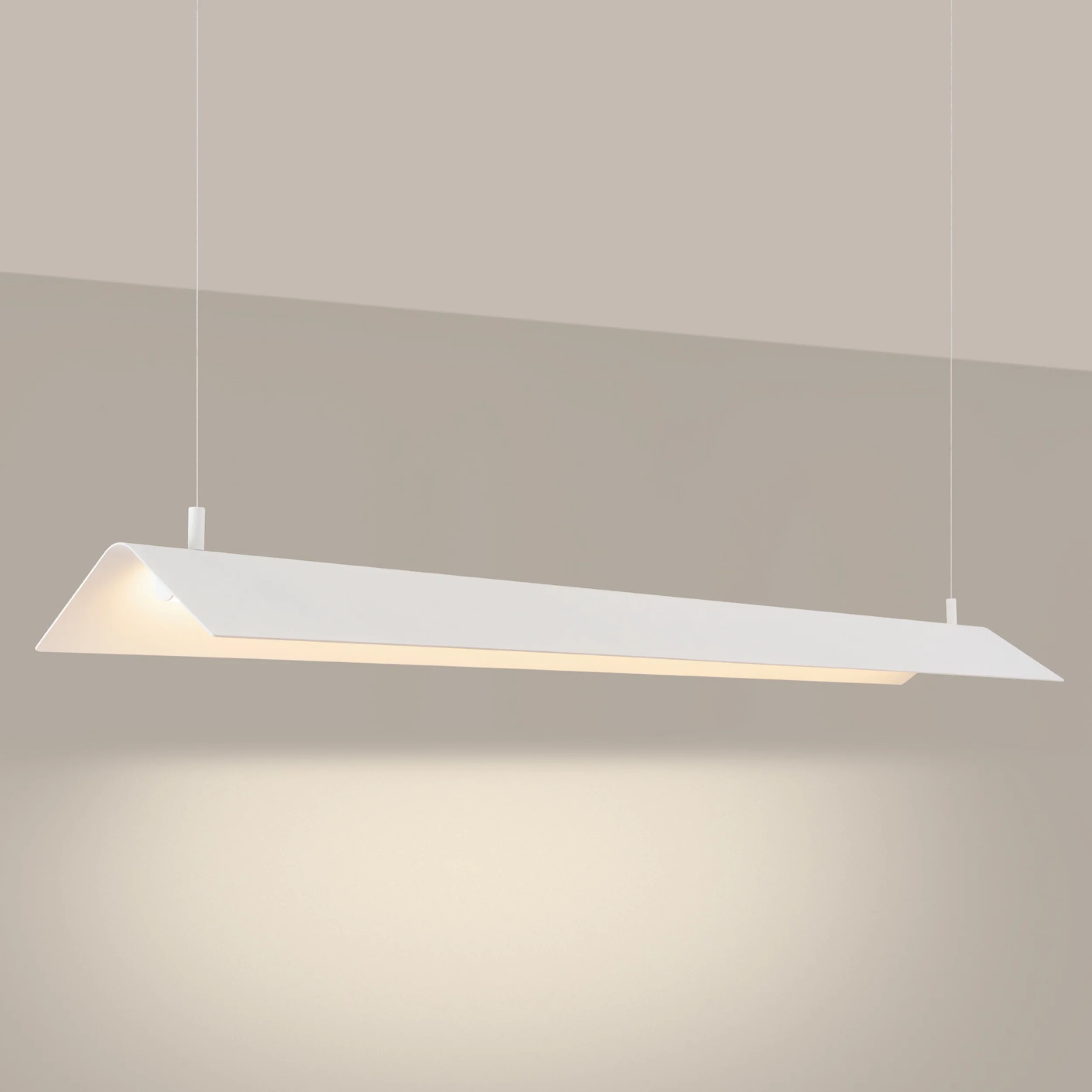 Lampa wisząca Elva biała LED barwa ciepła - Image 6