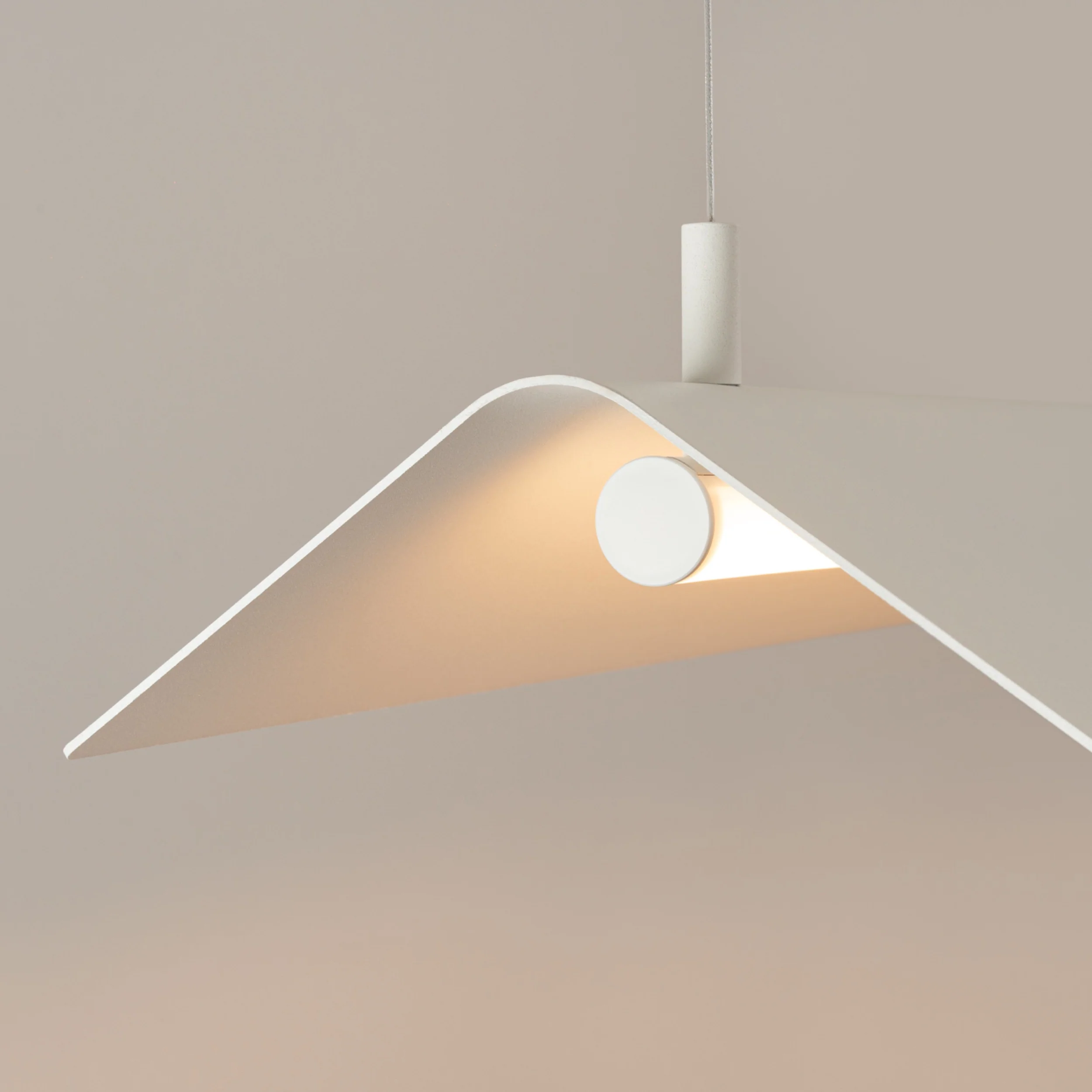 Lampa wisząca Elva biała LED barwa ciepła - Image 8
