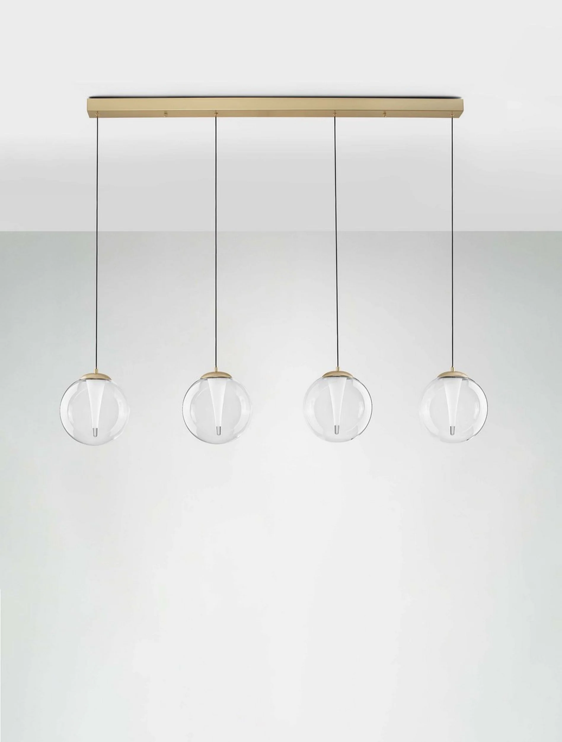 Lampa wisząca Eviline LED x4 złota - Image 2
