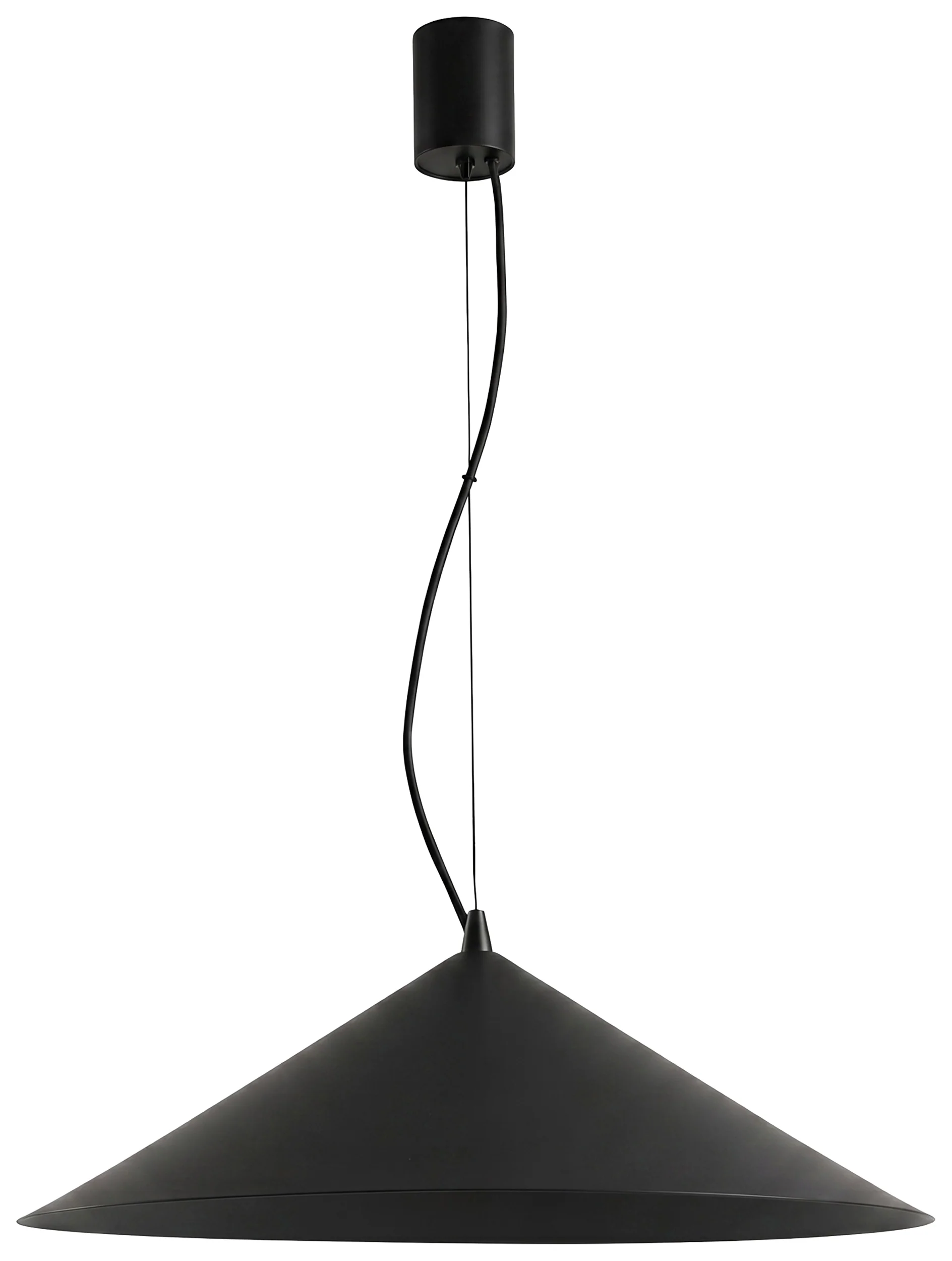 Lampa wisząca Fint LED czarna