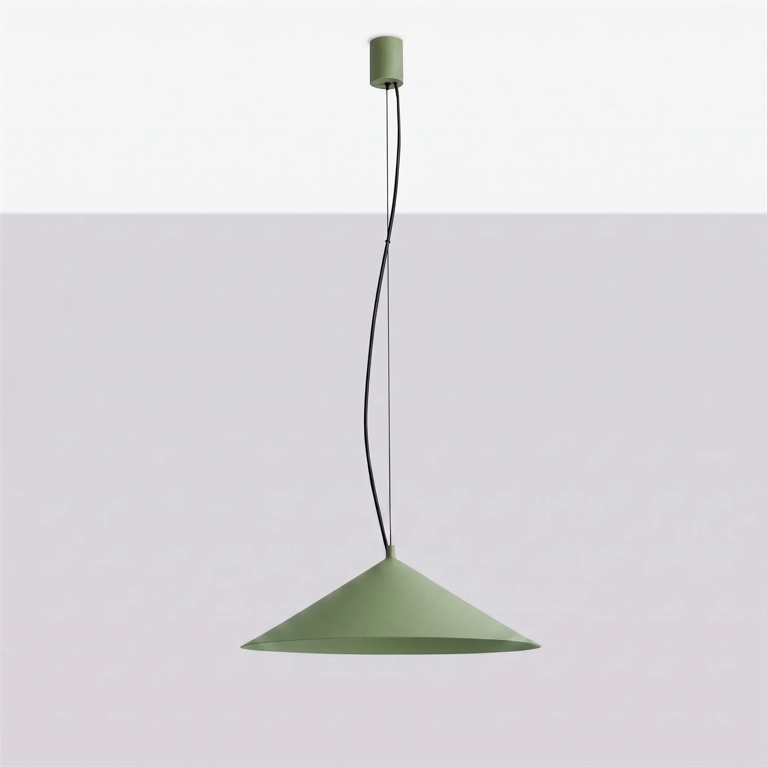 Lampa wisząca Fint LED zielona oliwka - Image 8