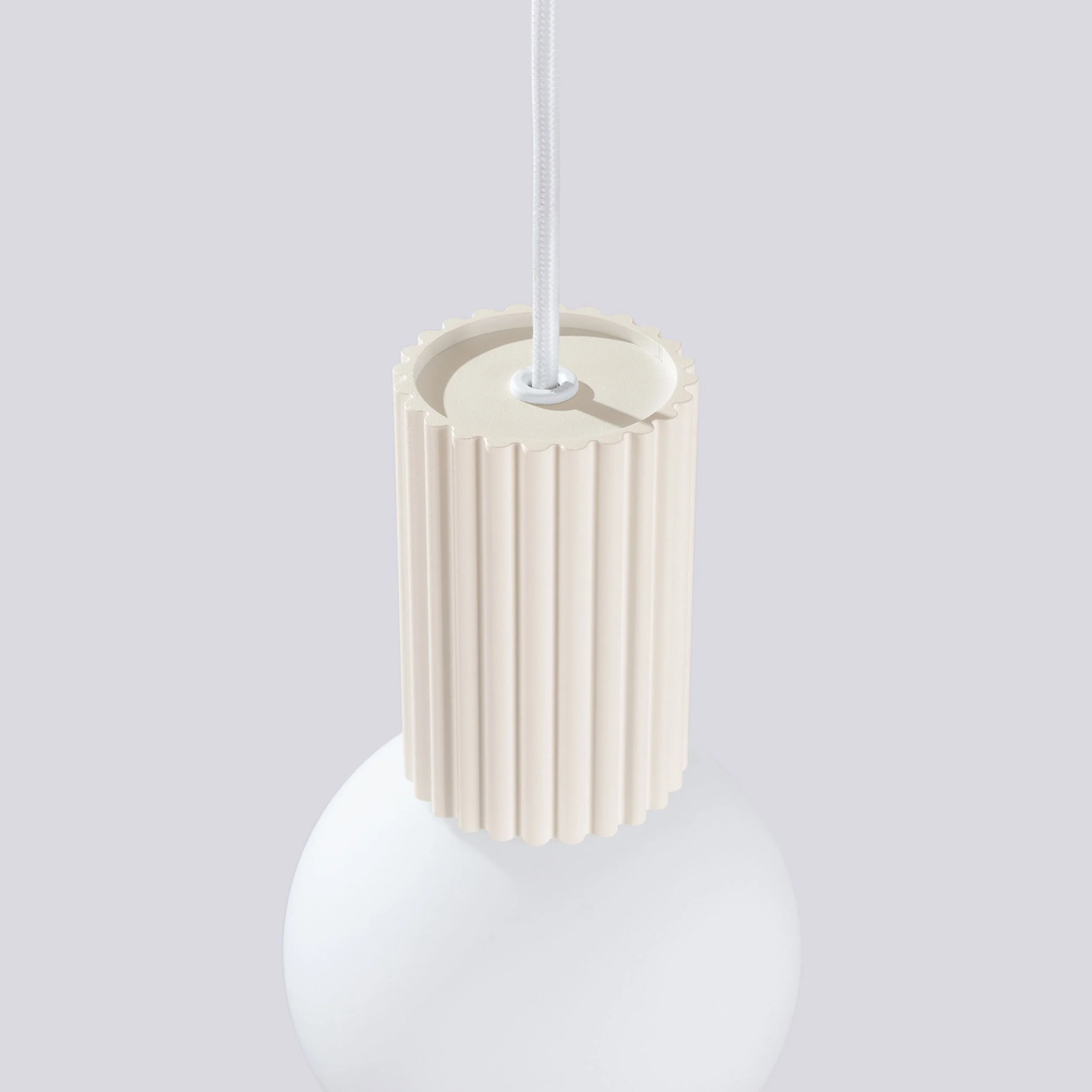 Lampa wisząca Halo 1 beżowa - Image 10