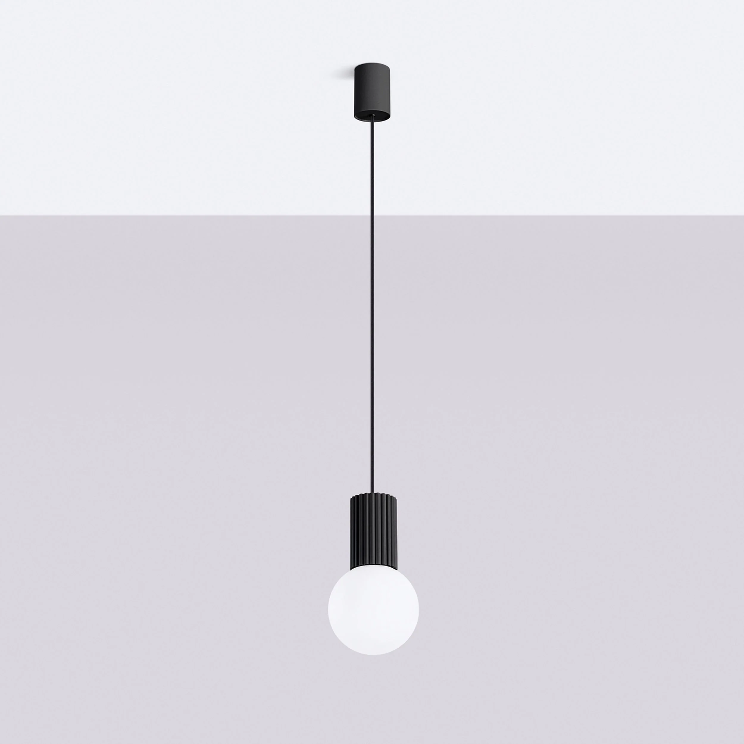 Lampa wisząca Halo 1 czarna - Image 5