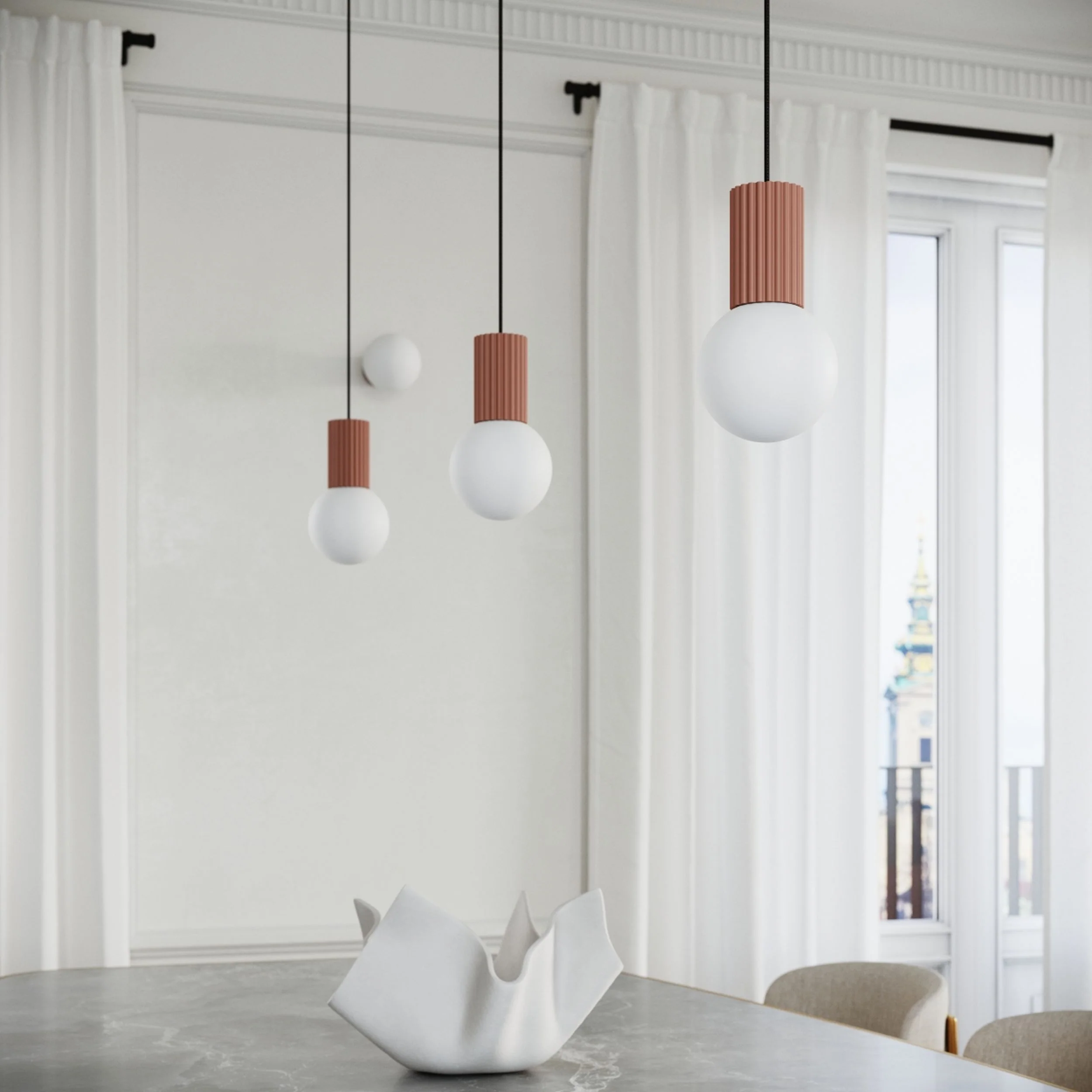 Lampa wisząca Halo 1 mocca - Image 3