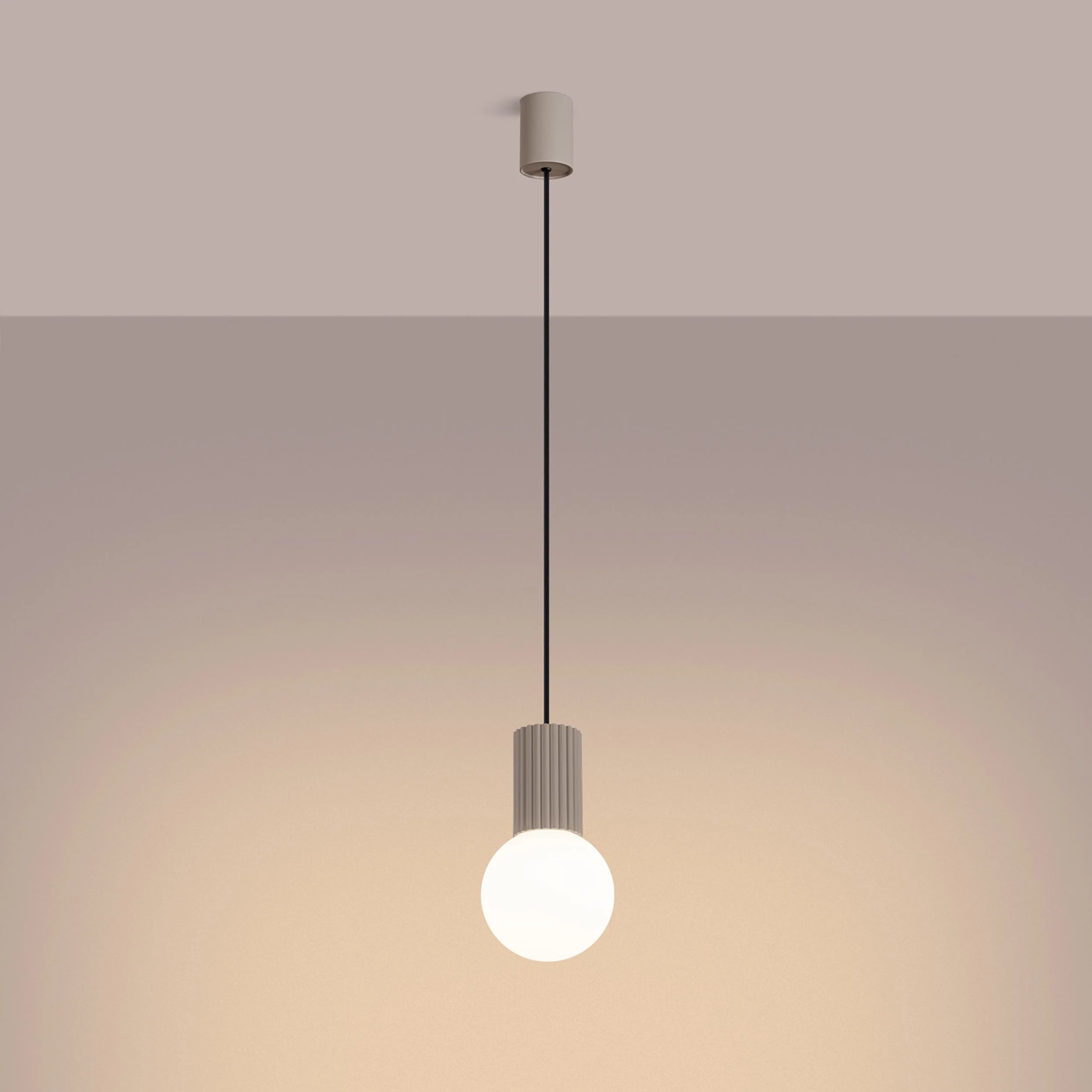 Lampa wisząca Halo 1 taupe - Image 6
