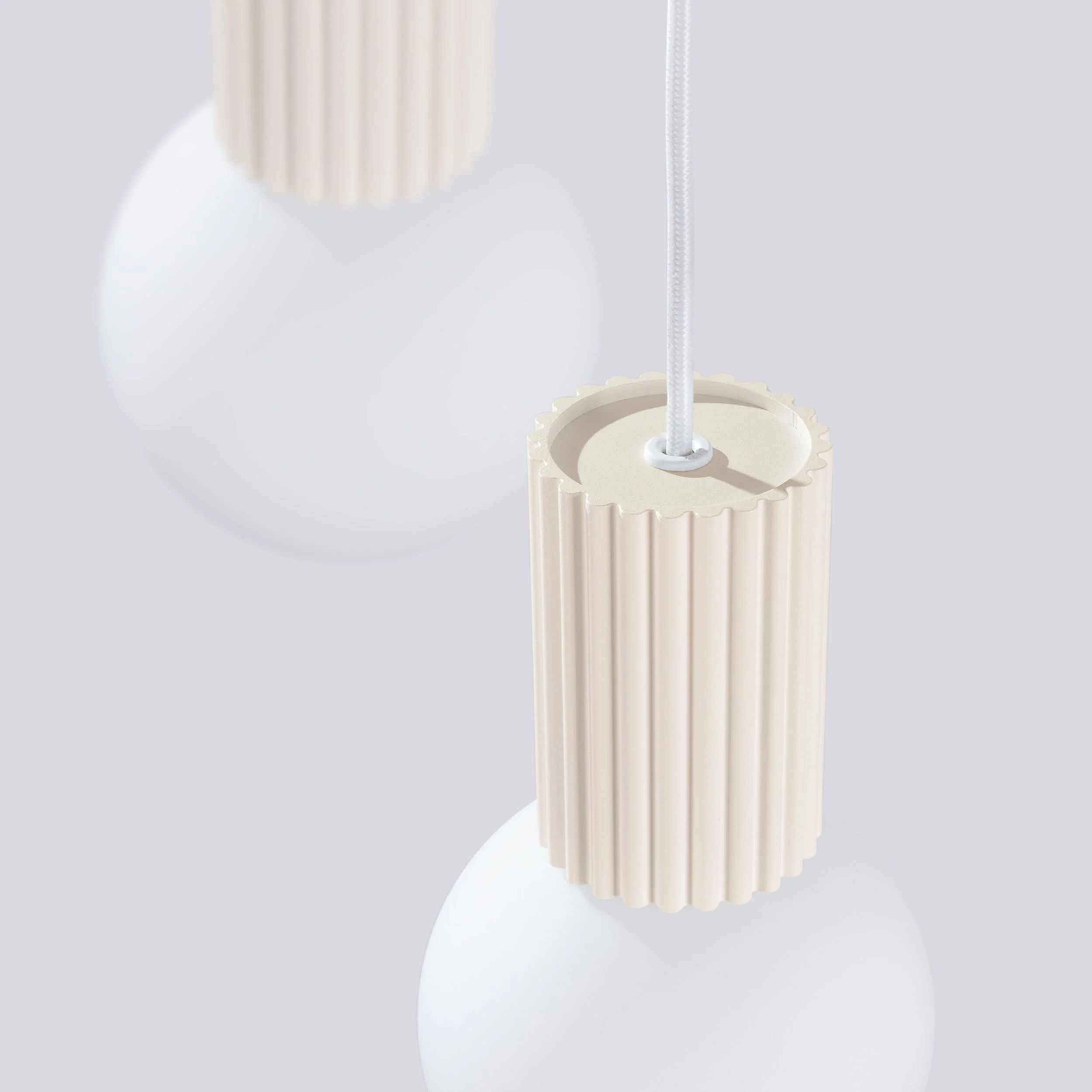 Lampa wisząca Halo 3P beżowa - Image 8