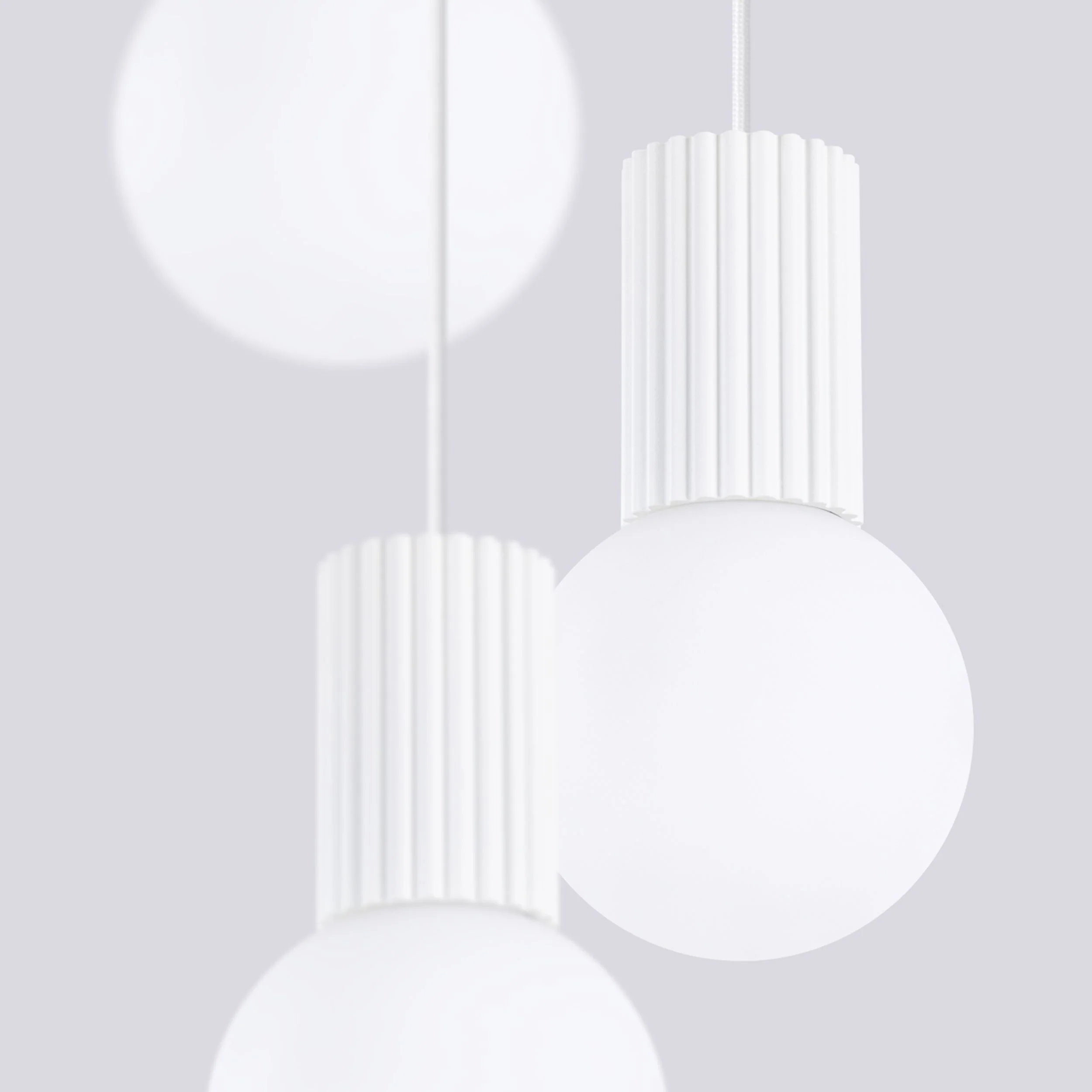 Lampa wisząca Halo 3P biała - Image 7