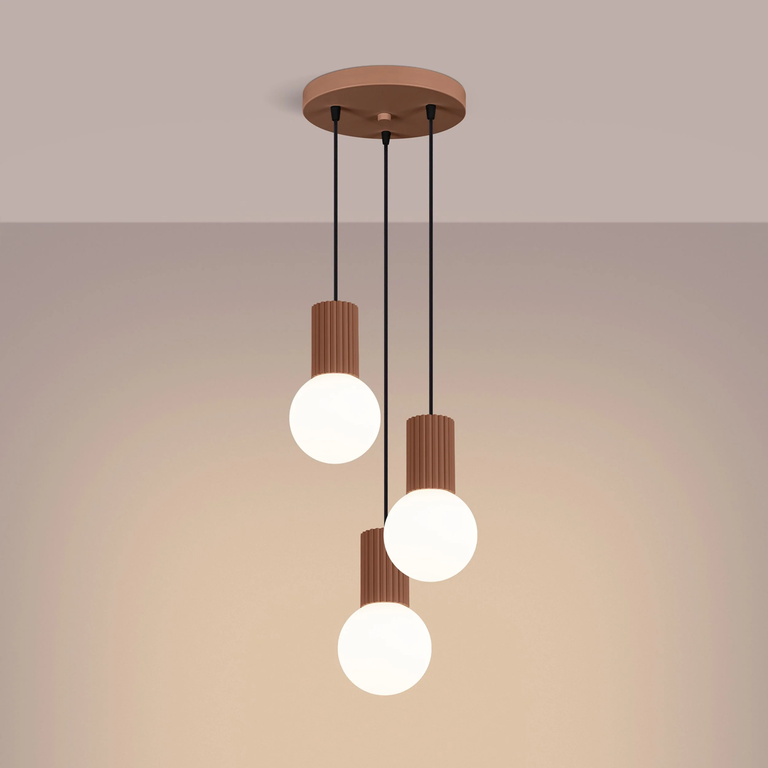 Lampa wisząca Halo 3P mocca - Image 5