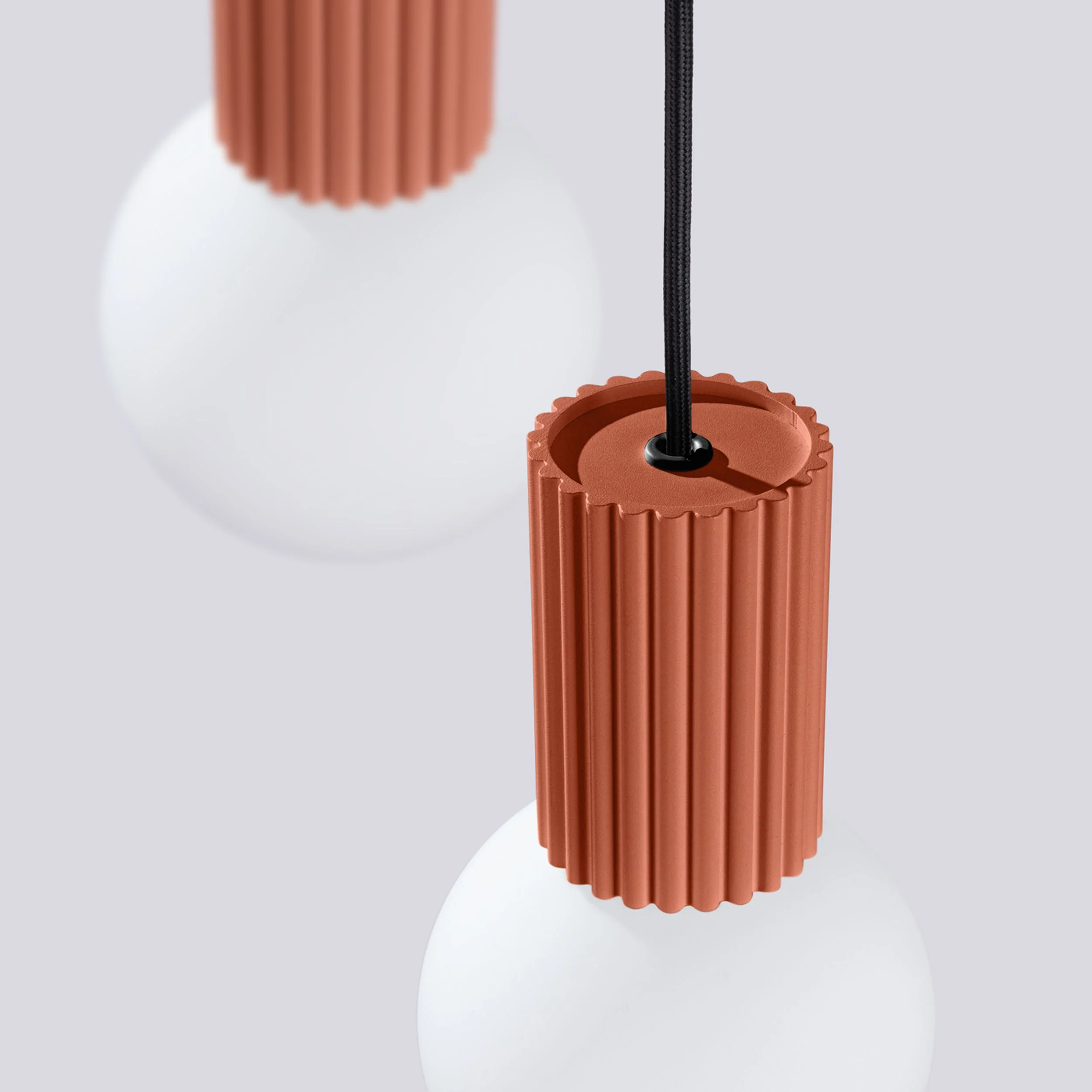 Lampa wisząca Halo 3P ochra czerwona - Image 8