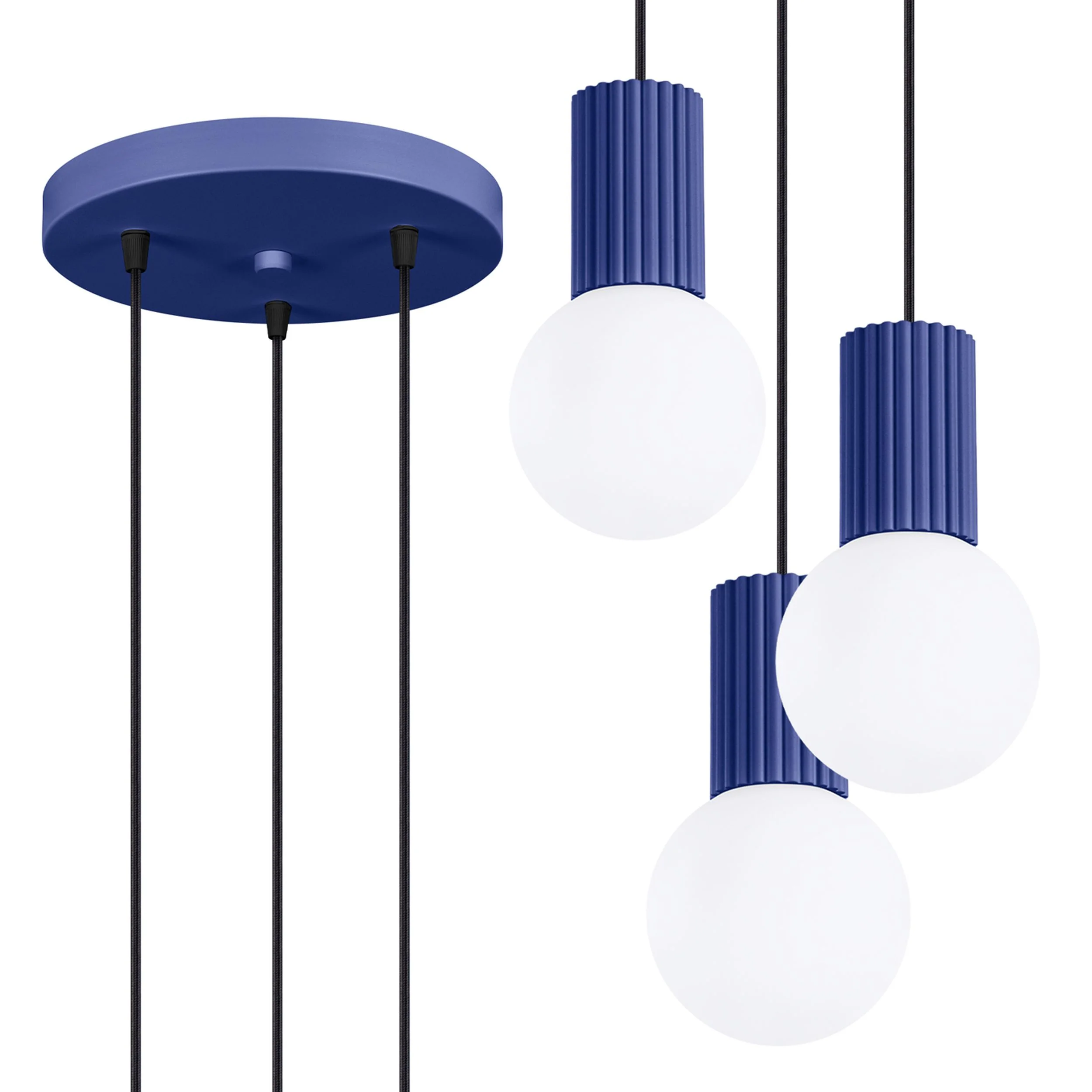 Lampa wisząca Halo 3P ultramaryna - Image 3