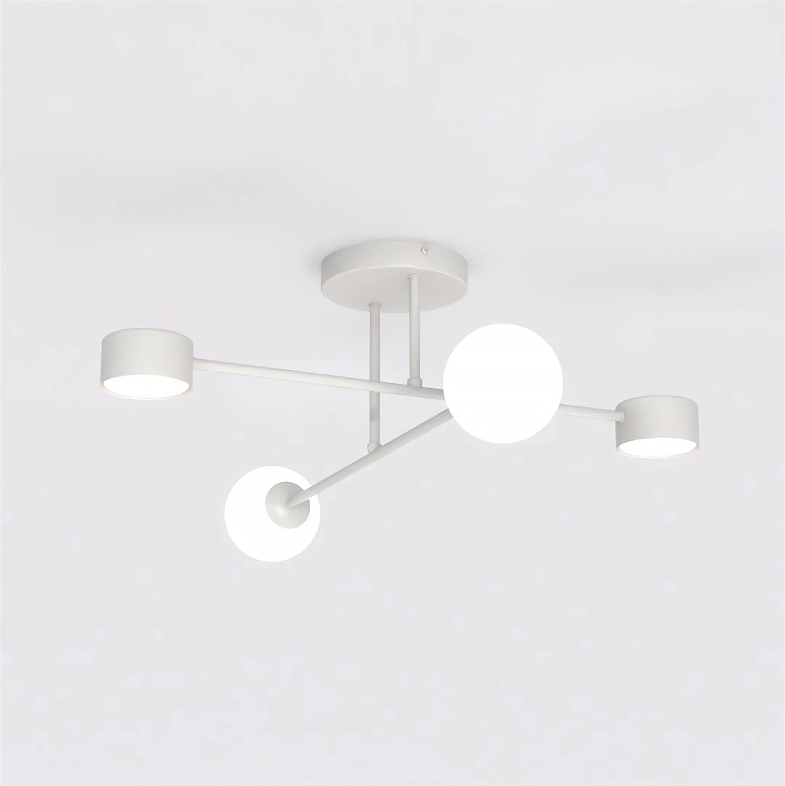 Lampa wisząca Holon x4 szara - Image 3
