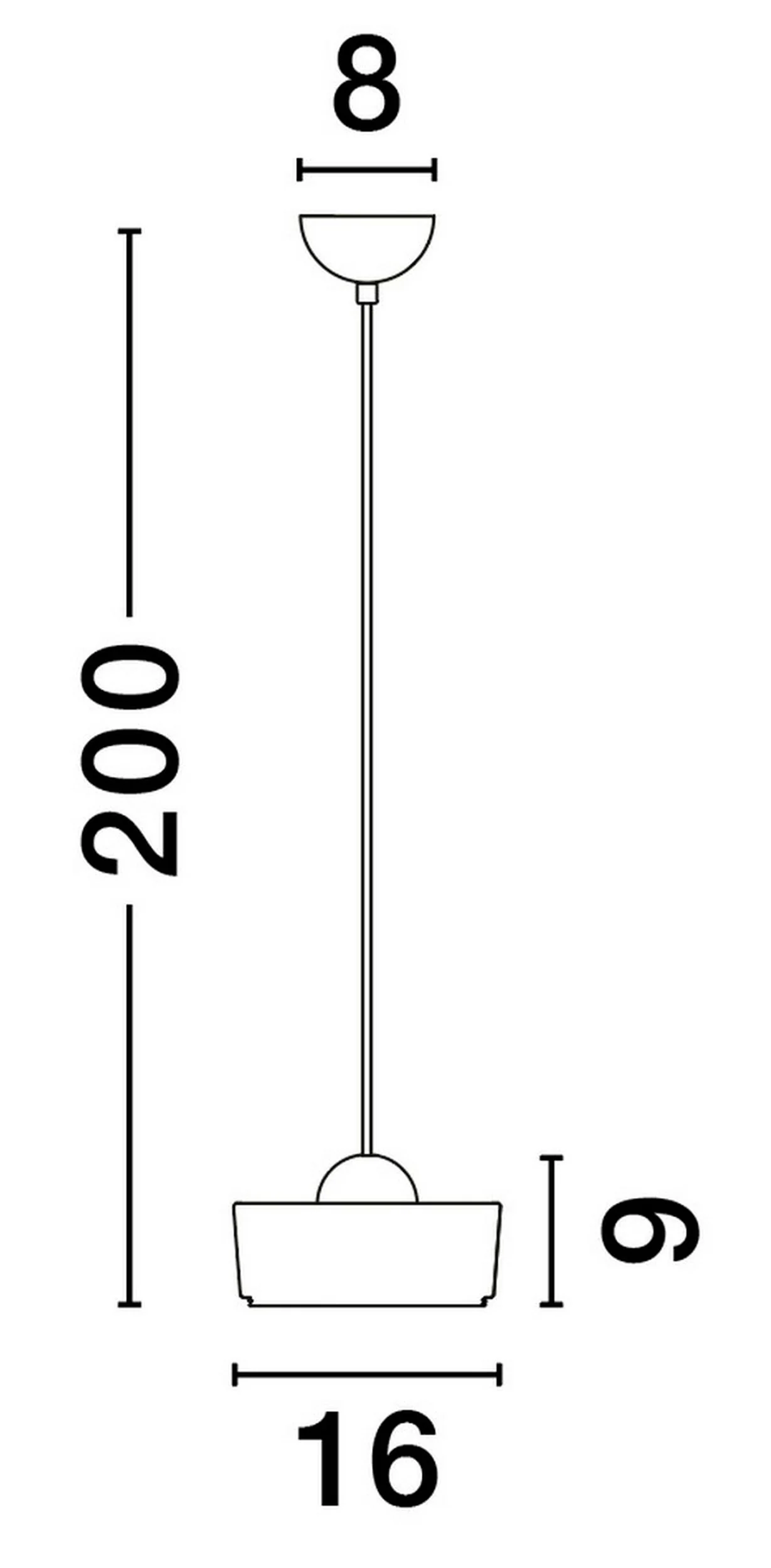 Lampa wisząca Ivoprett LED x1 złota - Image 5