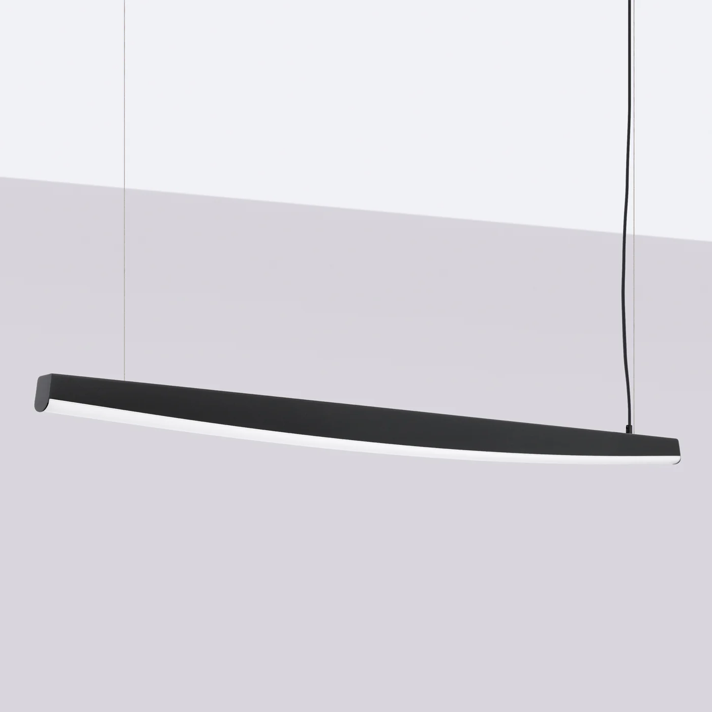 Lampa wisząca Jorun LED 150 cm czarna 4000K - Image 5