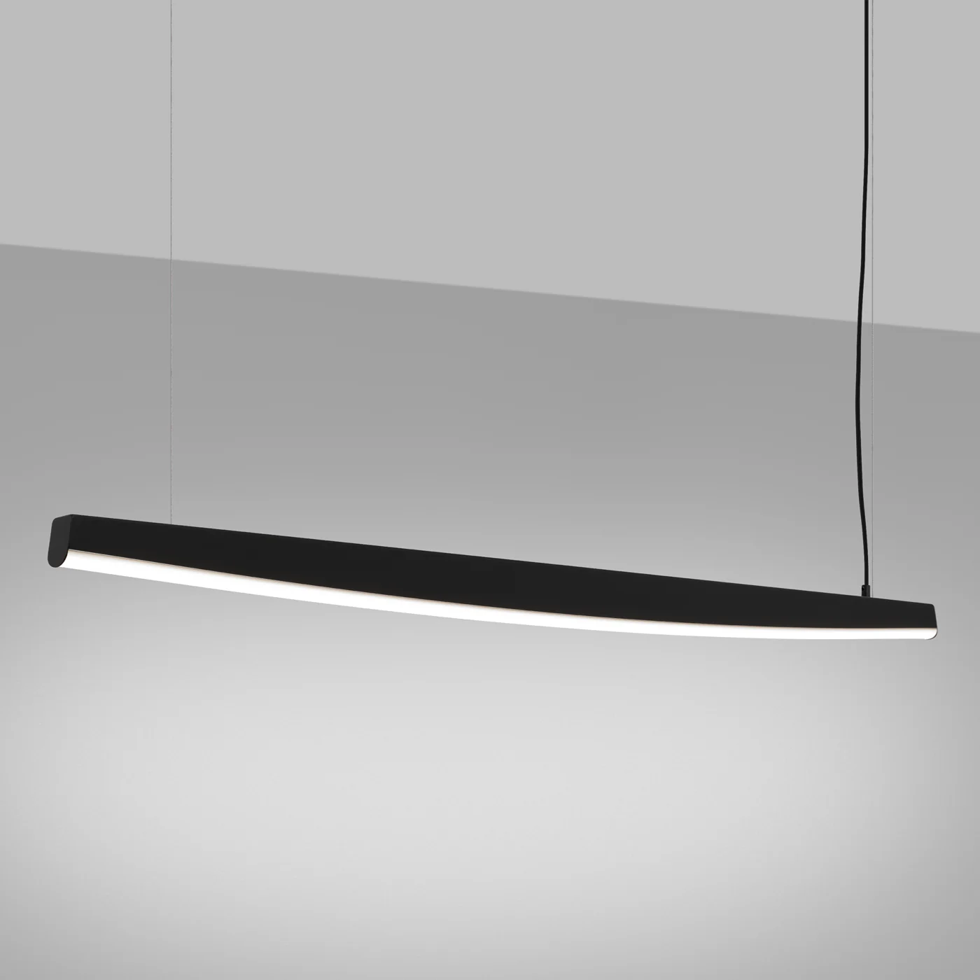 Lampa wisząca Jorun LED 150 cm czarna 4000K - Image 6