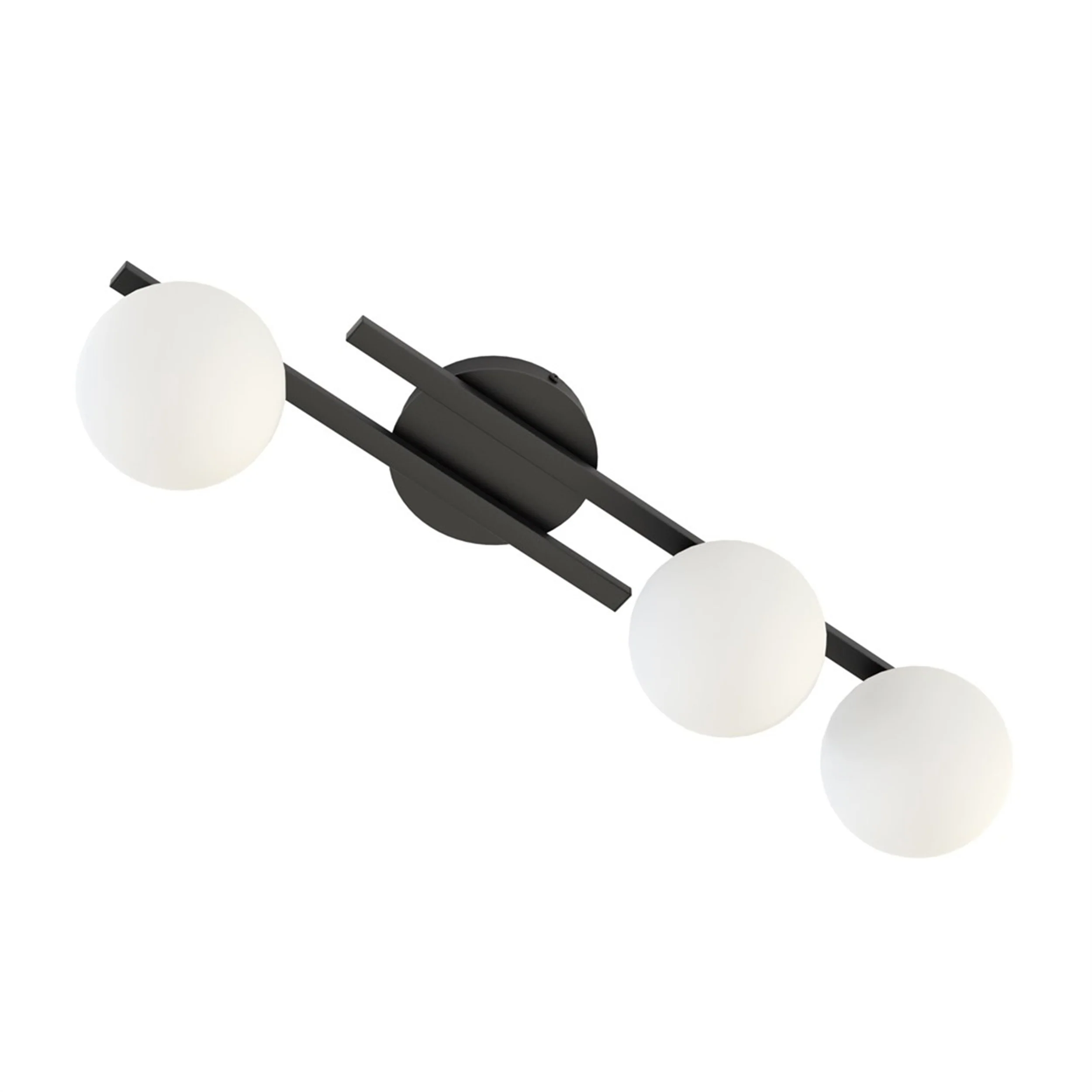 Lampa wisząca Kairo x3 czerń/biel - Image 2