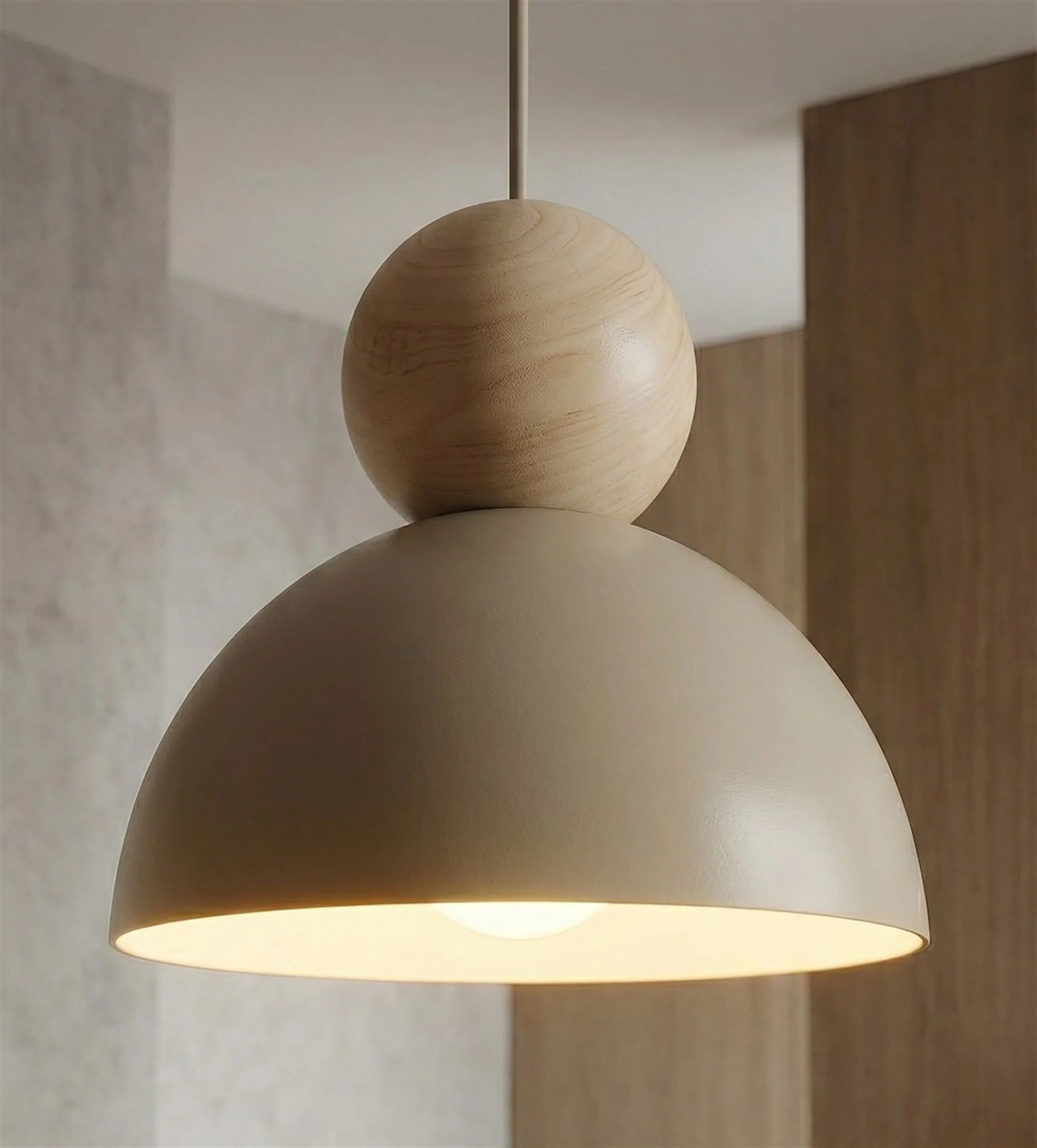 Lampa wisząca Kaki S mokka - Image 4